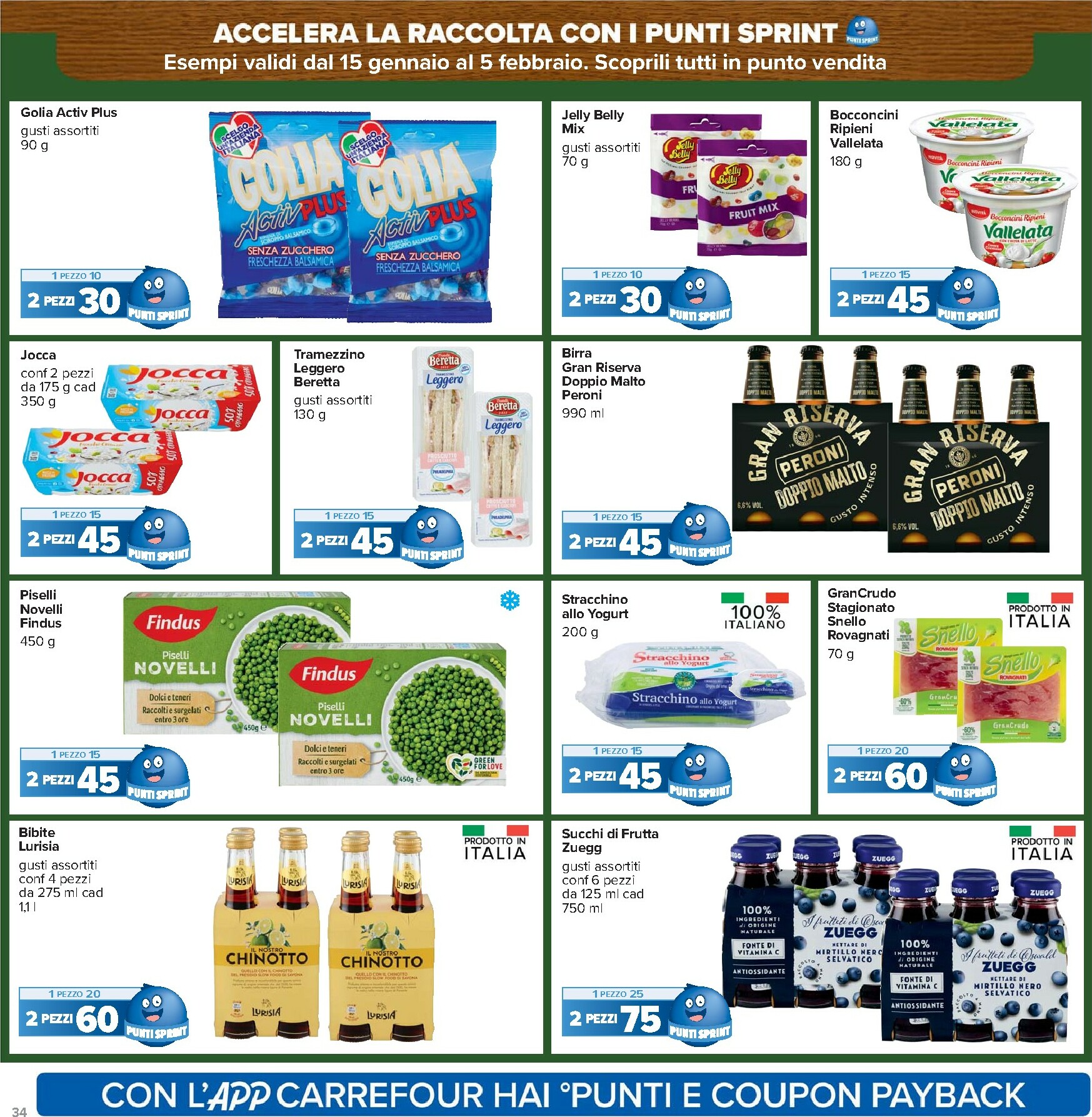 carrefour - Volantino Carrefour - Sconti fino al 50% valido dal 27/01 al 05/02 - page: 34