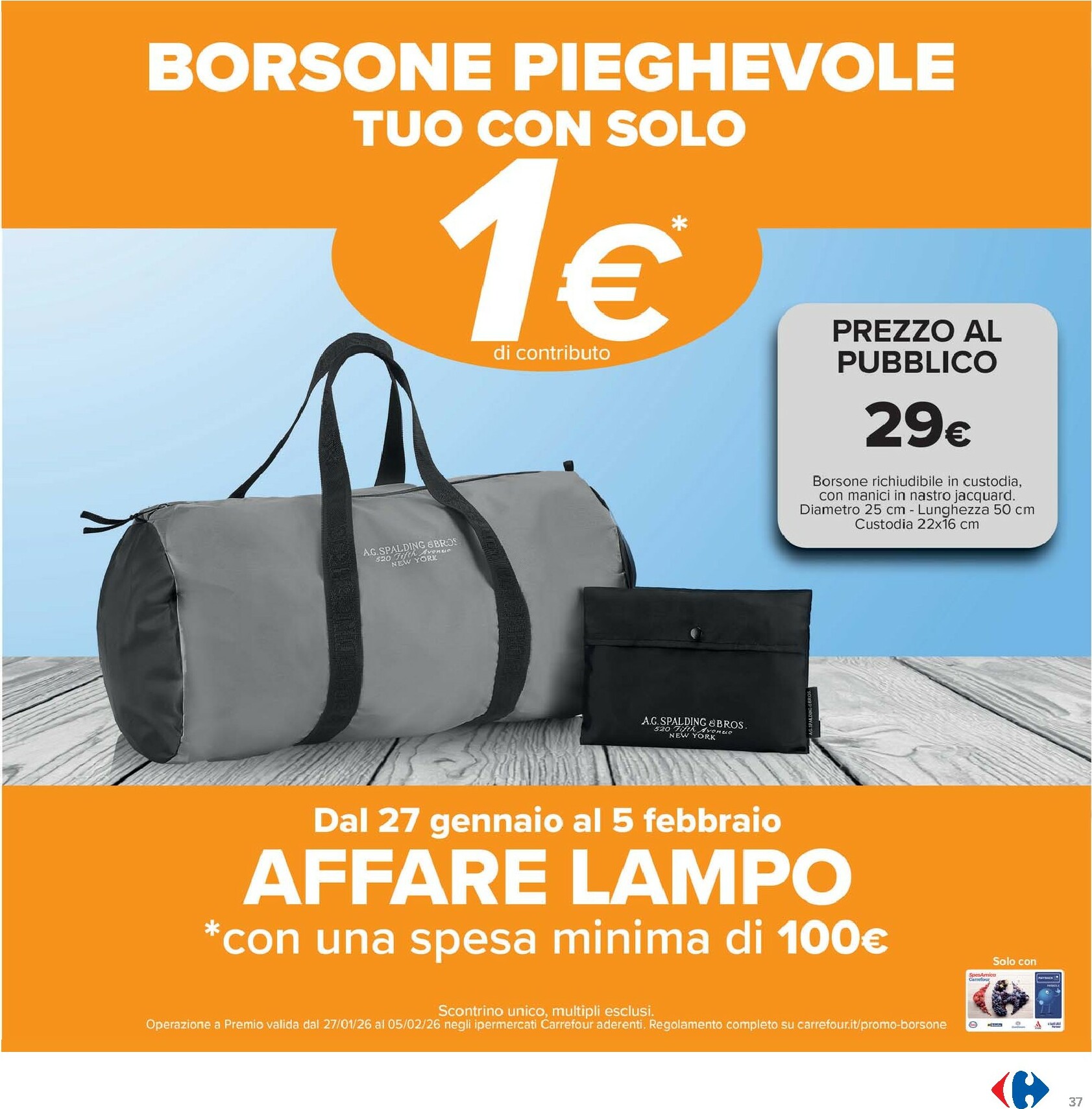 carrefour - Volantino Carrefour - Sconti fino al 50% valido dal 27/01 al 05/02 - page: 37