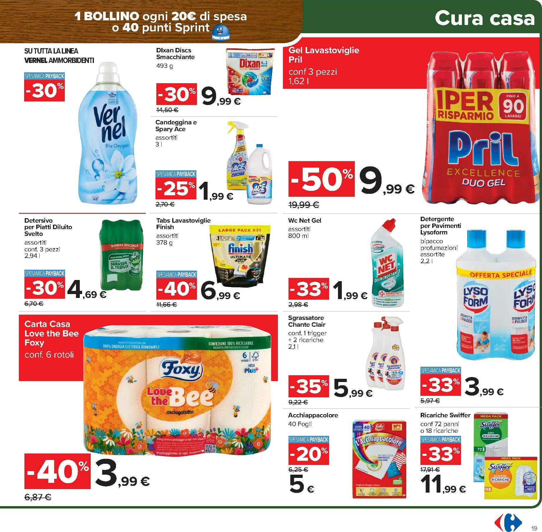 carrefour - Volantino Carrefour - Sconti fino al 50% valido dal 27/01 al 05/02 - page: 19