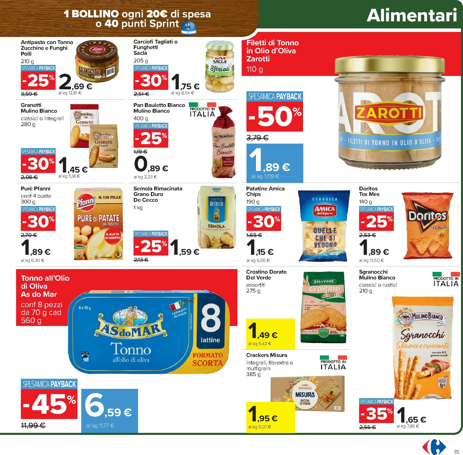 carrefour - Volantino Carrefour - Sconti fino al 50% valido dal 27/01 al 05/02 - page: 15