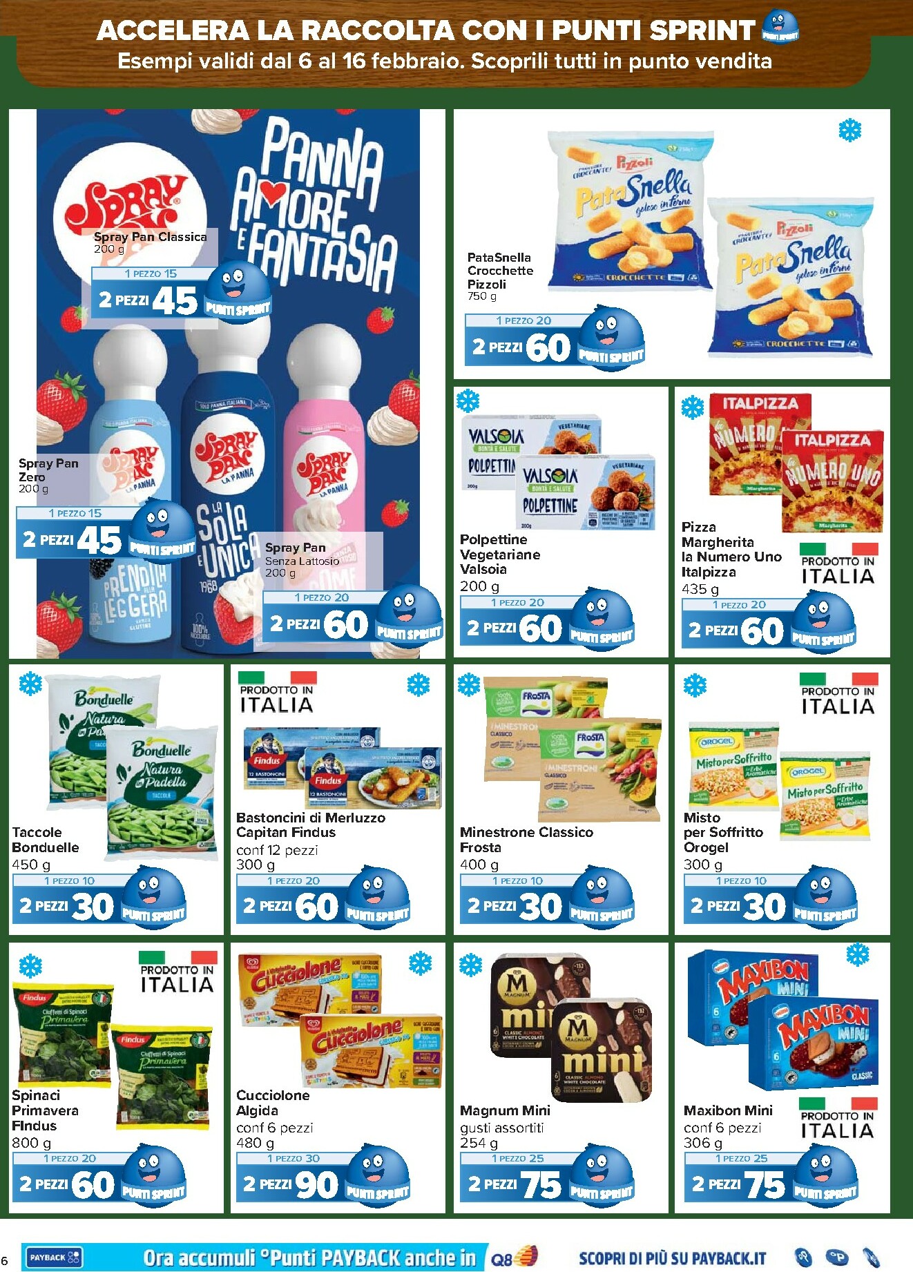 carrefour - Volantino Carrefour - Punti Sprint Payback valido dal 06/02/2026 al 16/02/2026 - page: 6