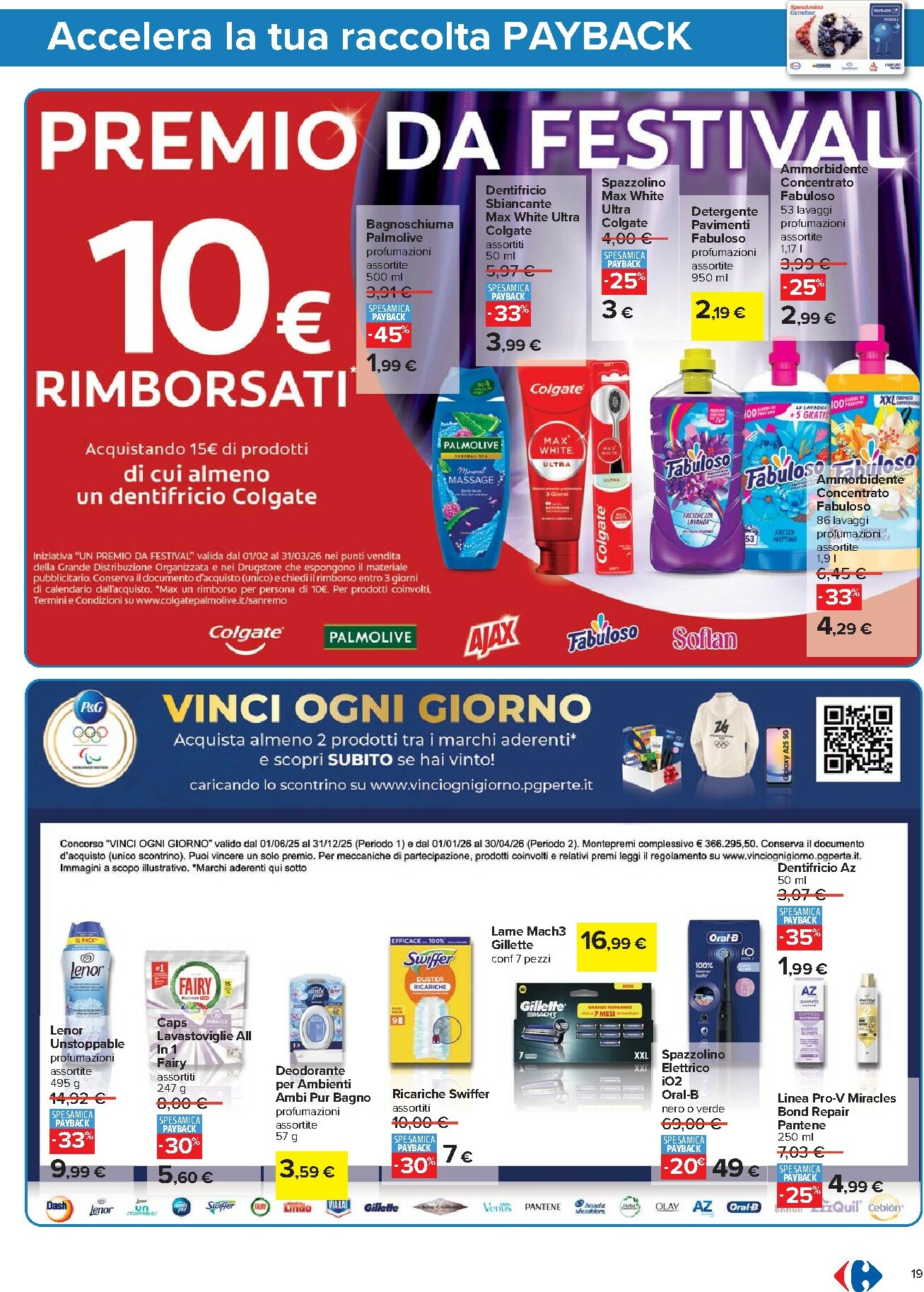carrefour - Volantino Carrefour - Punti Sprint Payback valido dal 06/02/2026 al 16/02/2026 - page: 19