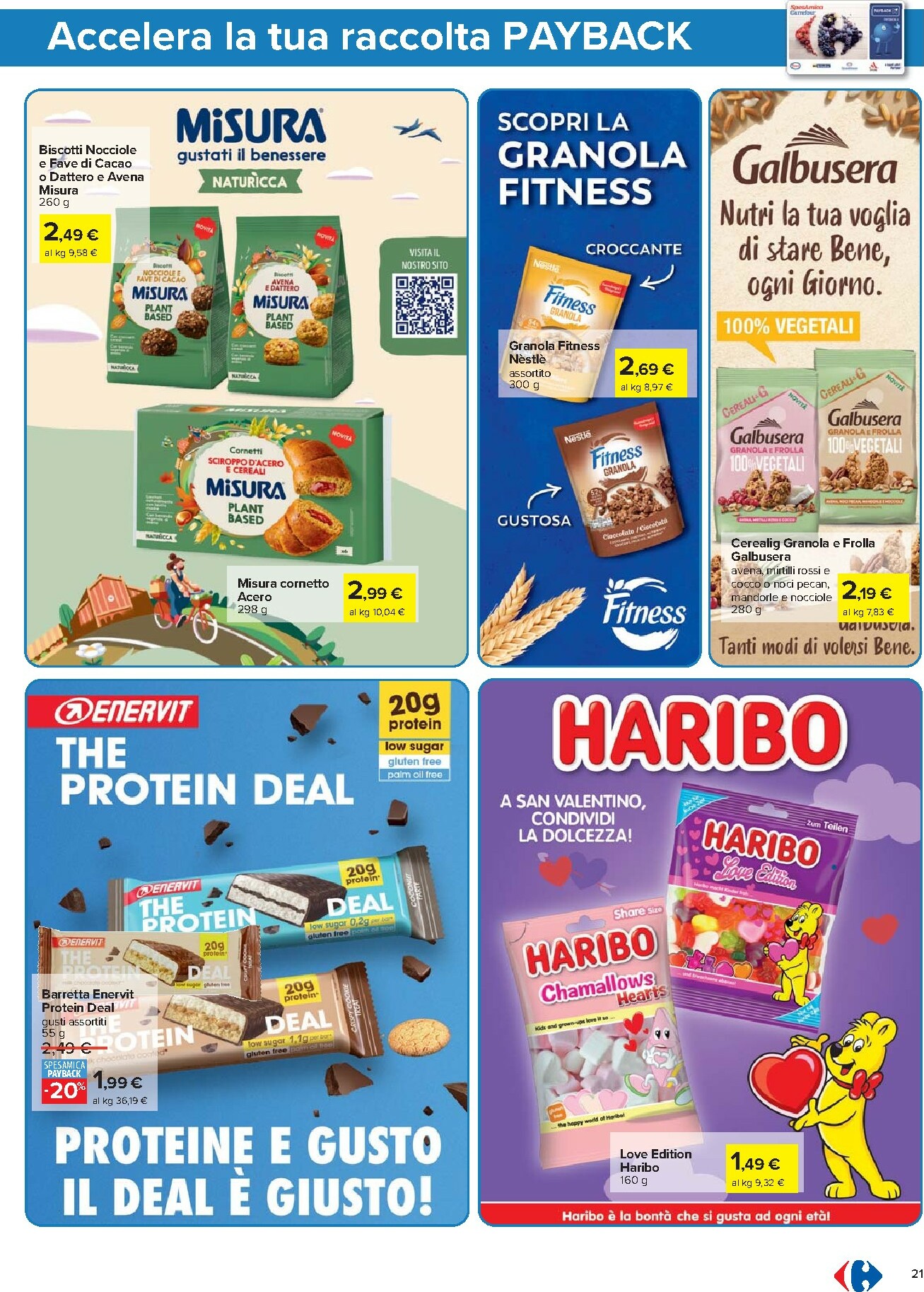 carrefour - Volantino Carrefour - Punti Sprint Payback valido dal 06/02/2026 al 16/02/2026 - page: 21