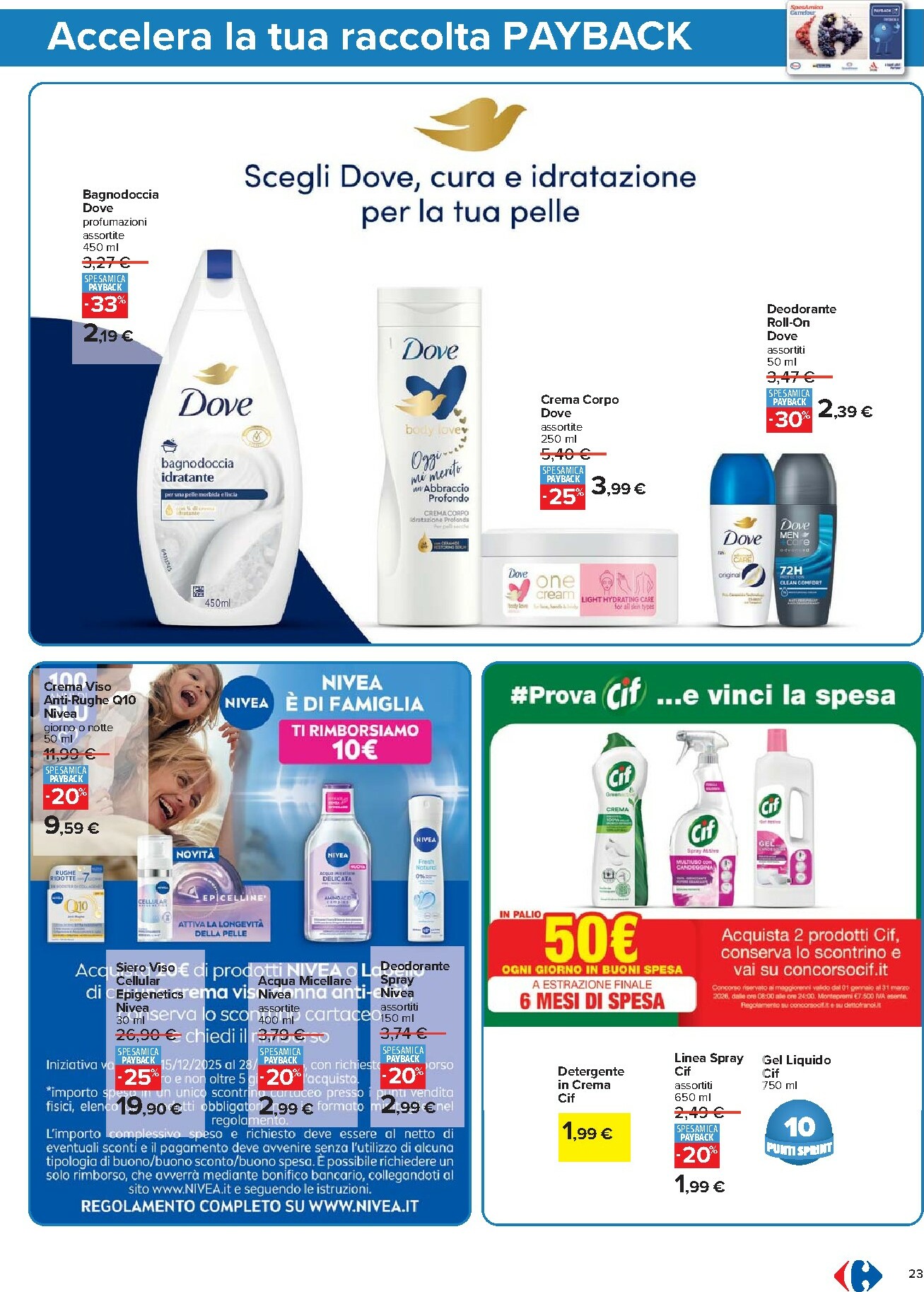 carrefour - Volantino Carrefour - Punti Sprint Payback valido dal 06/02/2026 al 16/02/2026 - page: 23