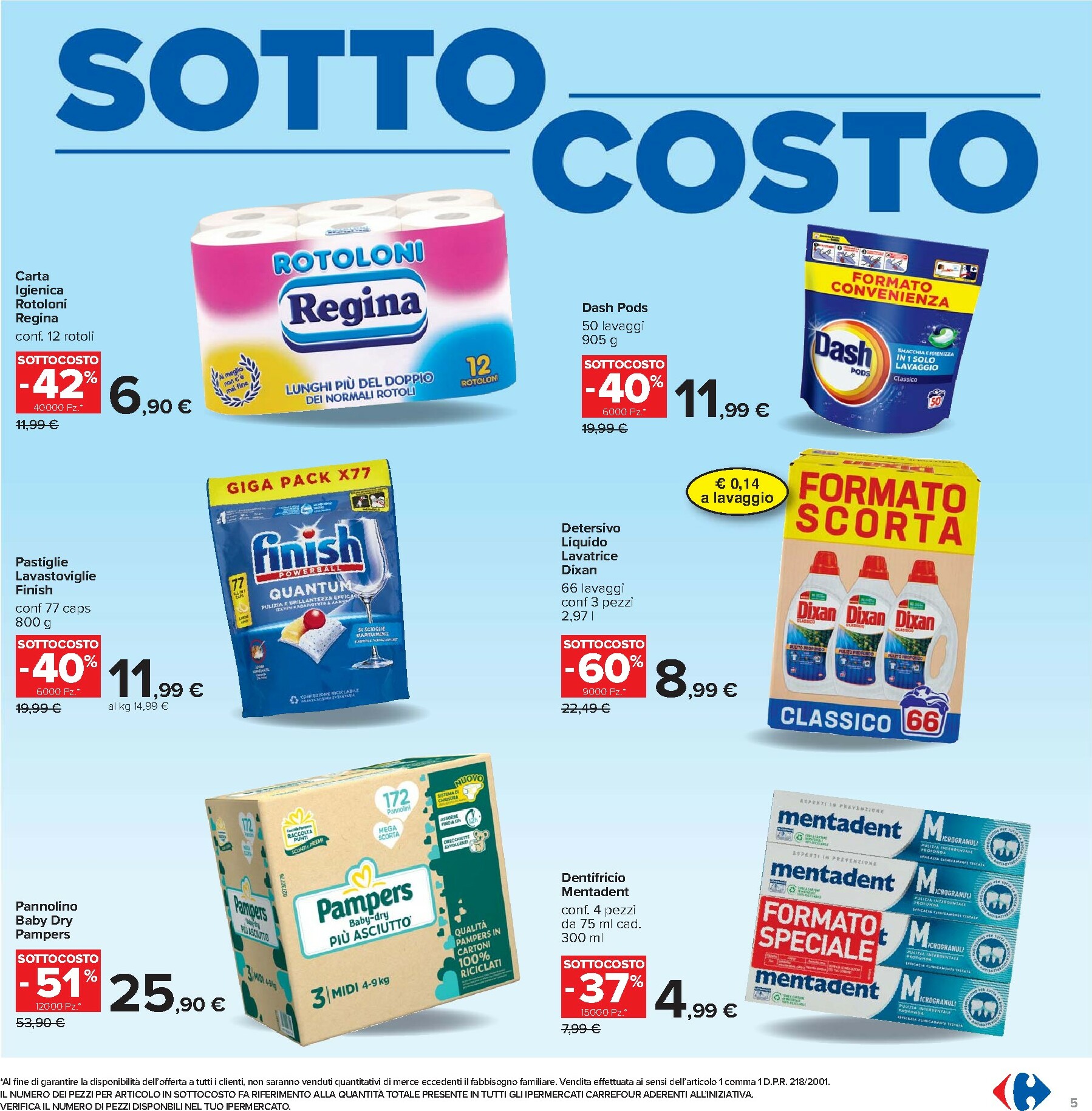 carrefour - Volantino Carrefour - Sottocosto valido dal 06/02/2026 al 15/02/2026 - page: 5