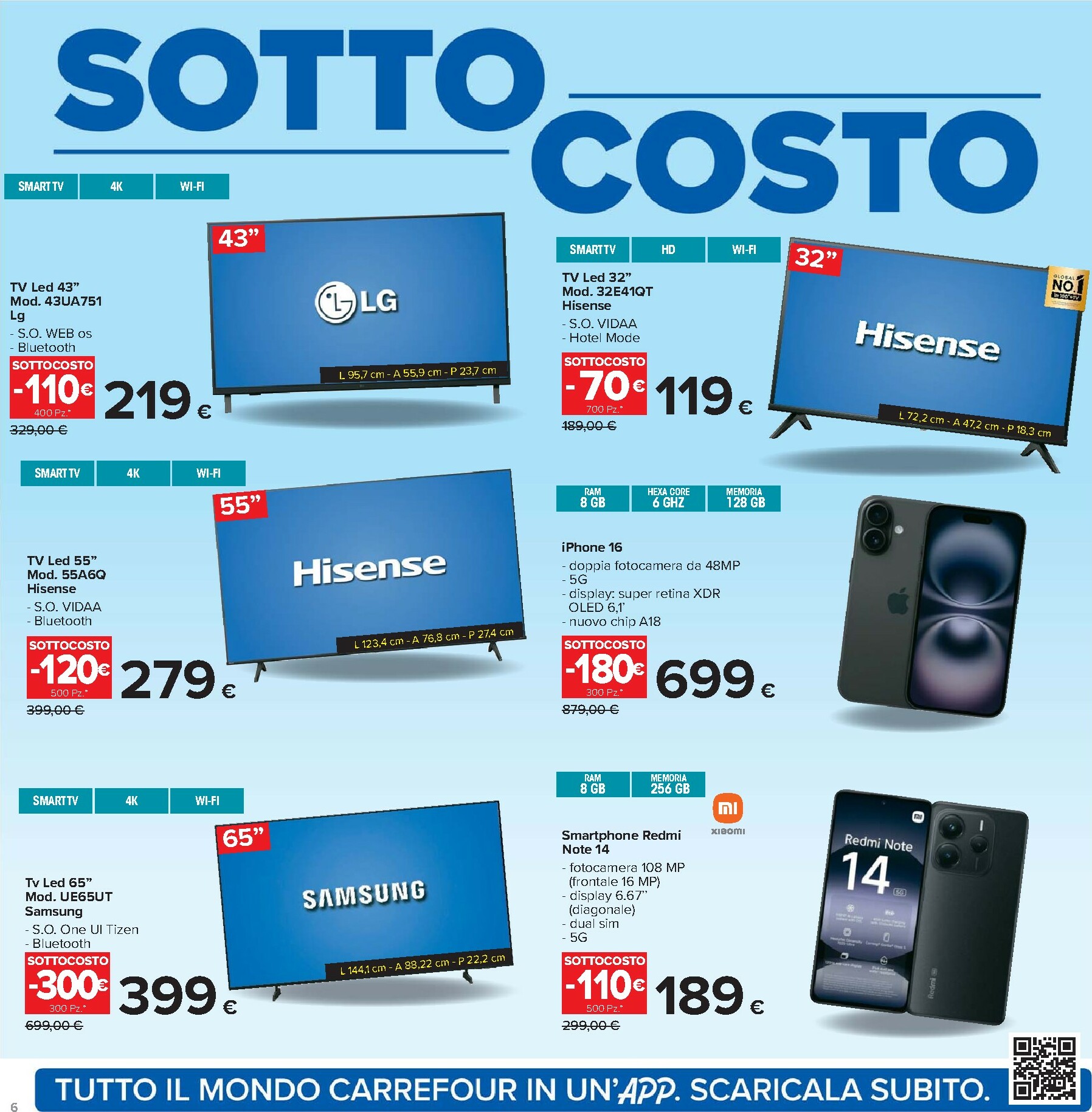 carrefour - Volantino Carrefour - Sottocosto valido dal 06/02/2026 al 15/02/2026 - page: 6