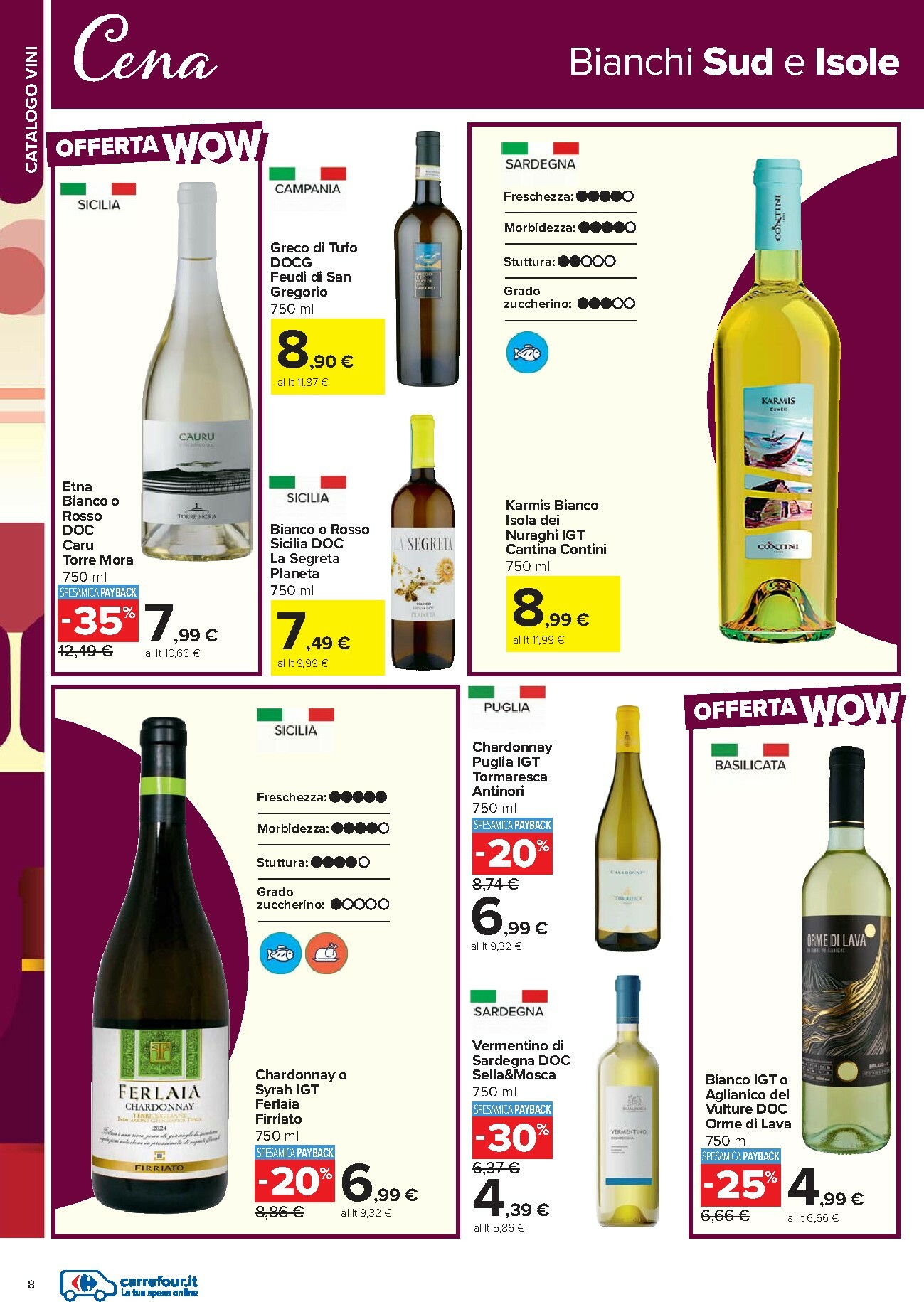 carrefour - Volantino Carrefour - Catalogo vini valido dal 17/02/2026 al 12/03/2026 - page: 8