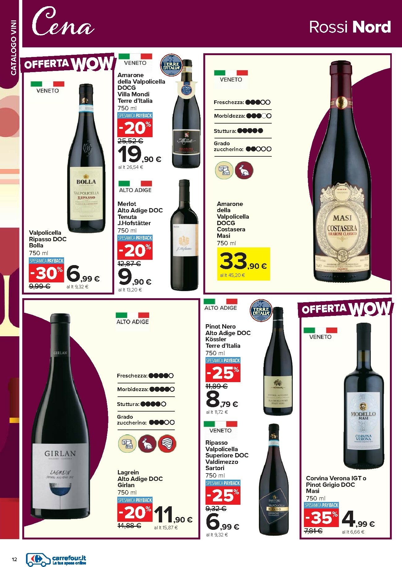 carrefour - Volantino Carrefour - Catalogo vini valido dal 17/02/2026 al 12/03/2026 - page: 12