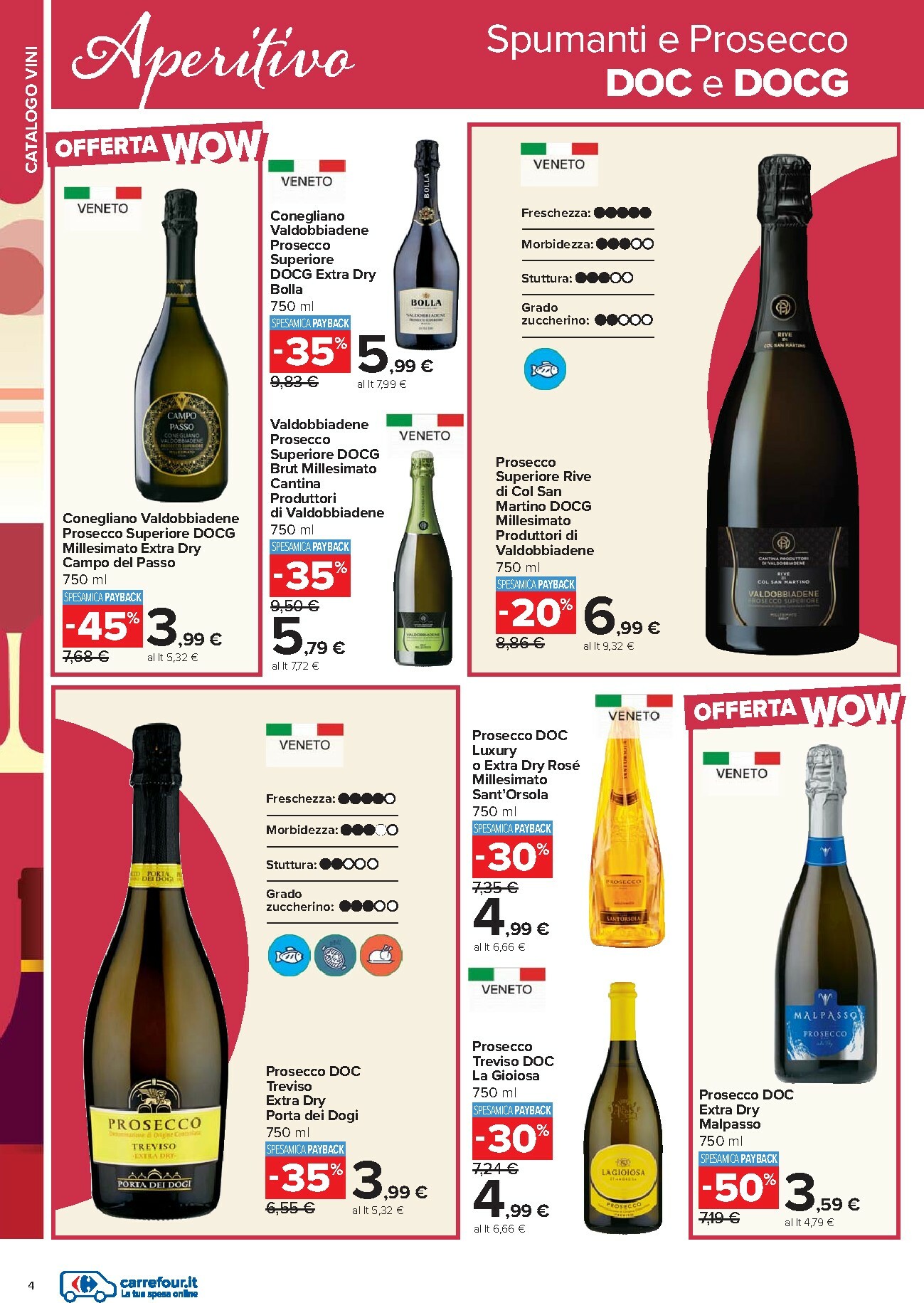 carrefour - Volantino Carrefour - Catalogo vini valido dal 17/02/2026 al 12/03/2026 - page: 4