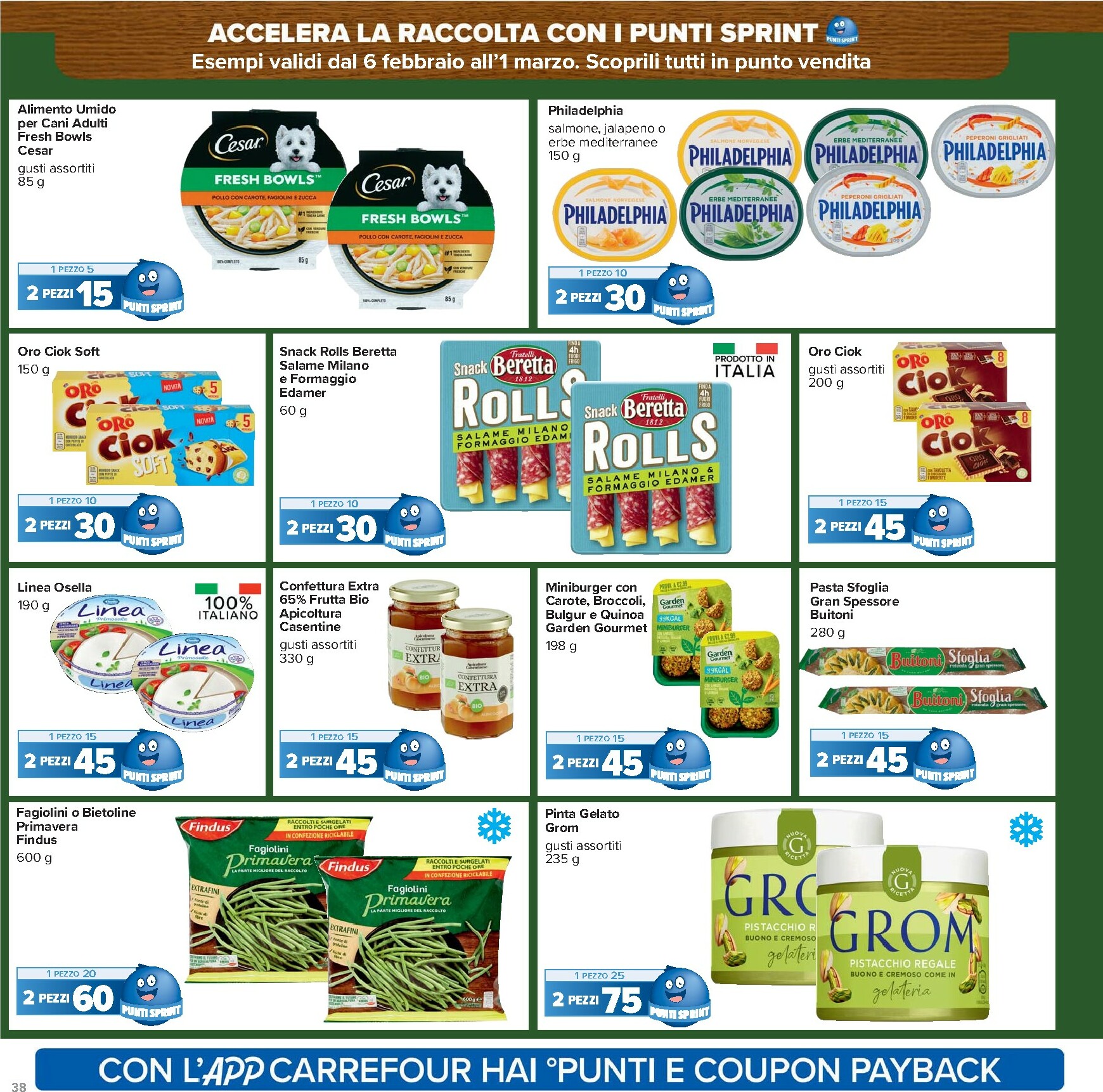 carrefour - Volantino Carrefour - Sconti fino al 40% valido dal 17/02/2026 al 01/03/2026 - page: 38