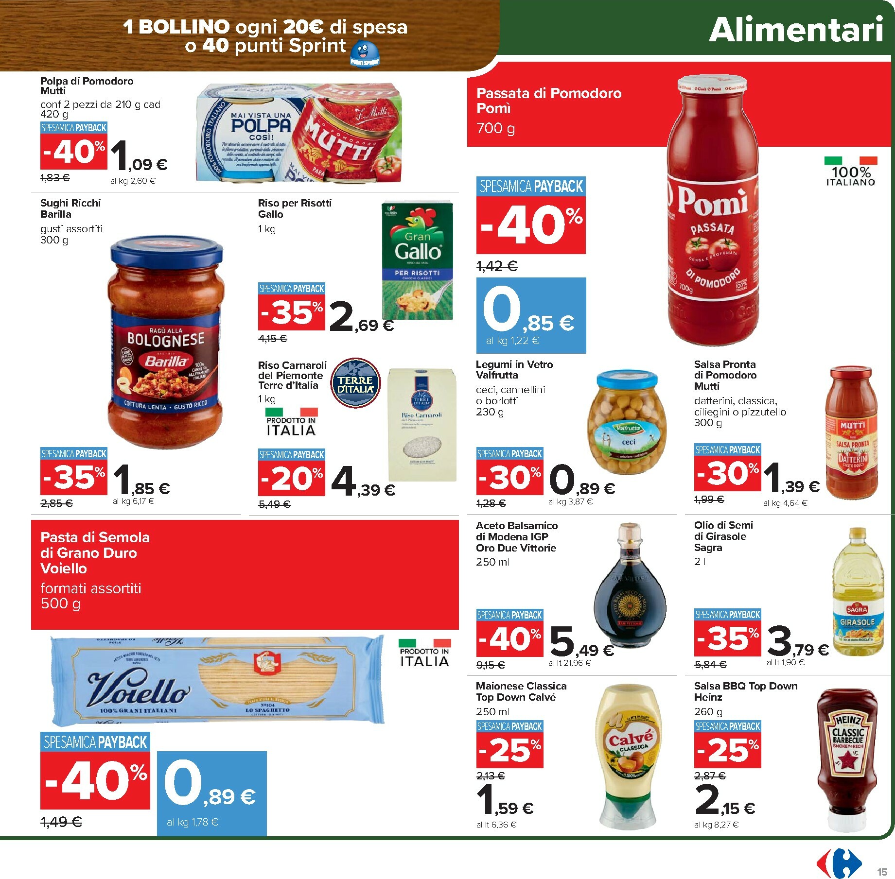 carrefour - Volantino Carrefour - Sconti fino al 40% valido dal 17/02/2026 al 01/03/2026 - page: 15
