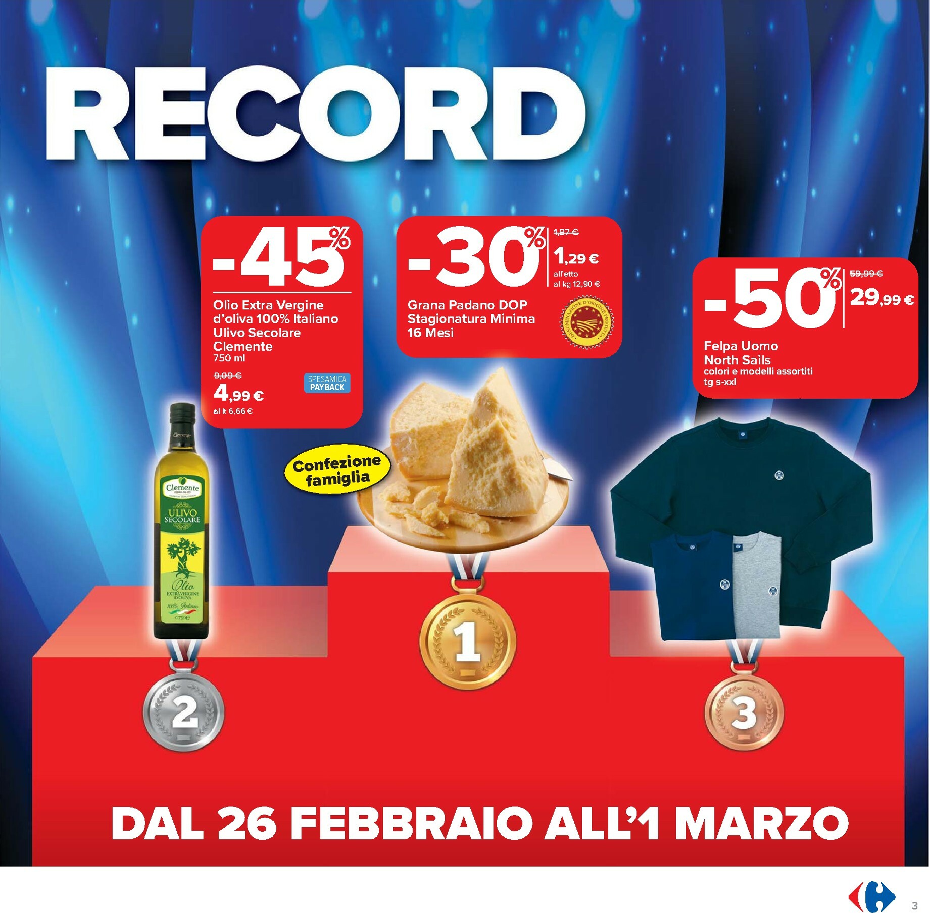 carrefour - Volantino Carrefour - Sconti fino al 40% valido dal 17/02/2026 al 01/03/2026 - page: 3