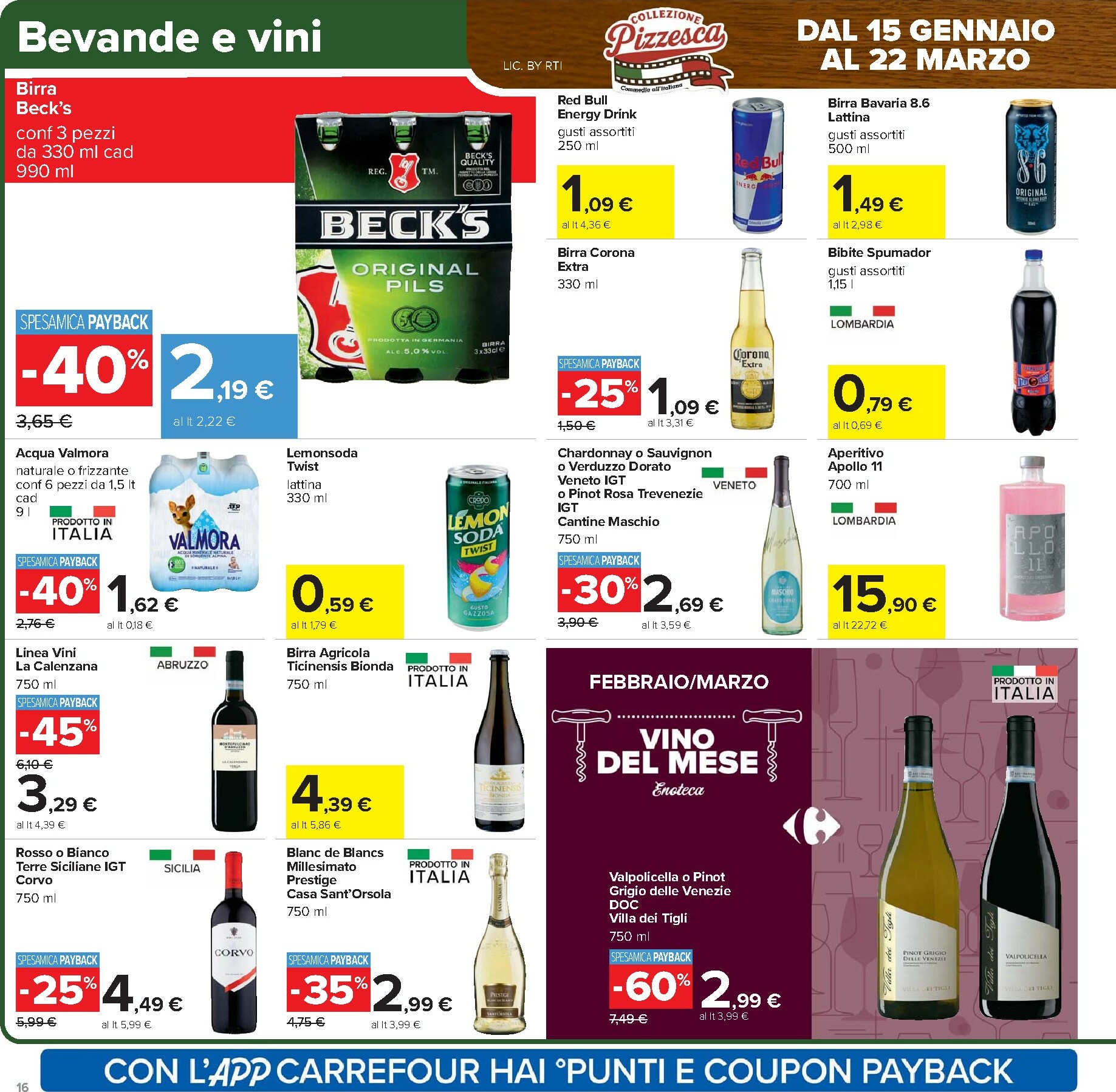 carrefour - Volantino Carrefour - Sconti fino al 40% valido dal 17/02/2026 al 01/03/2026 - page: 16