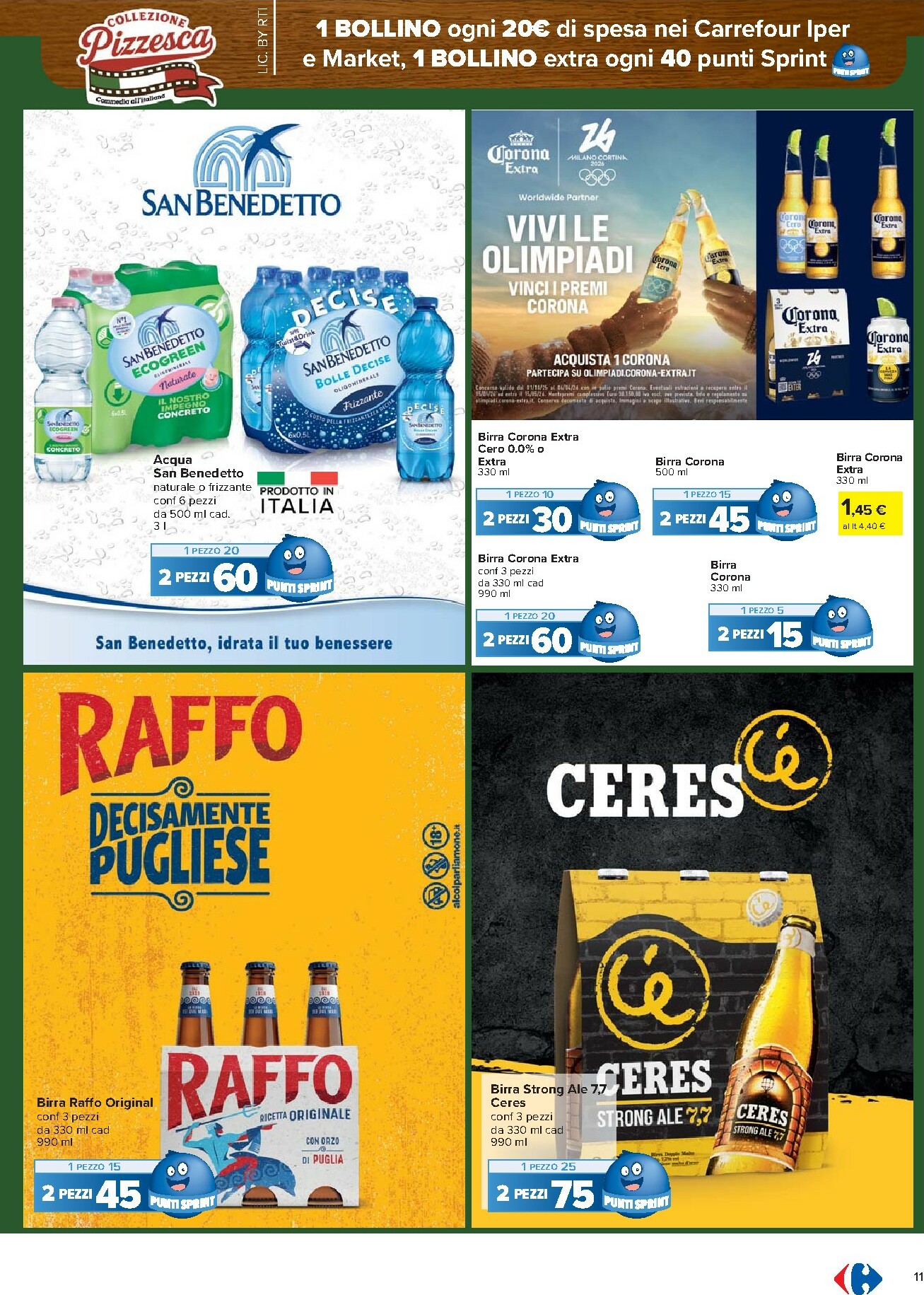 carrefour - Volantino Carrefour - Punti Sprint Payback valido dal 17/02/2026 al 01/03/2026 - page: 11
