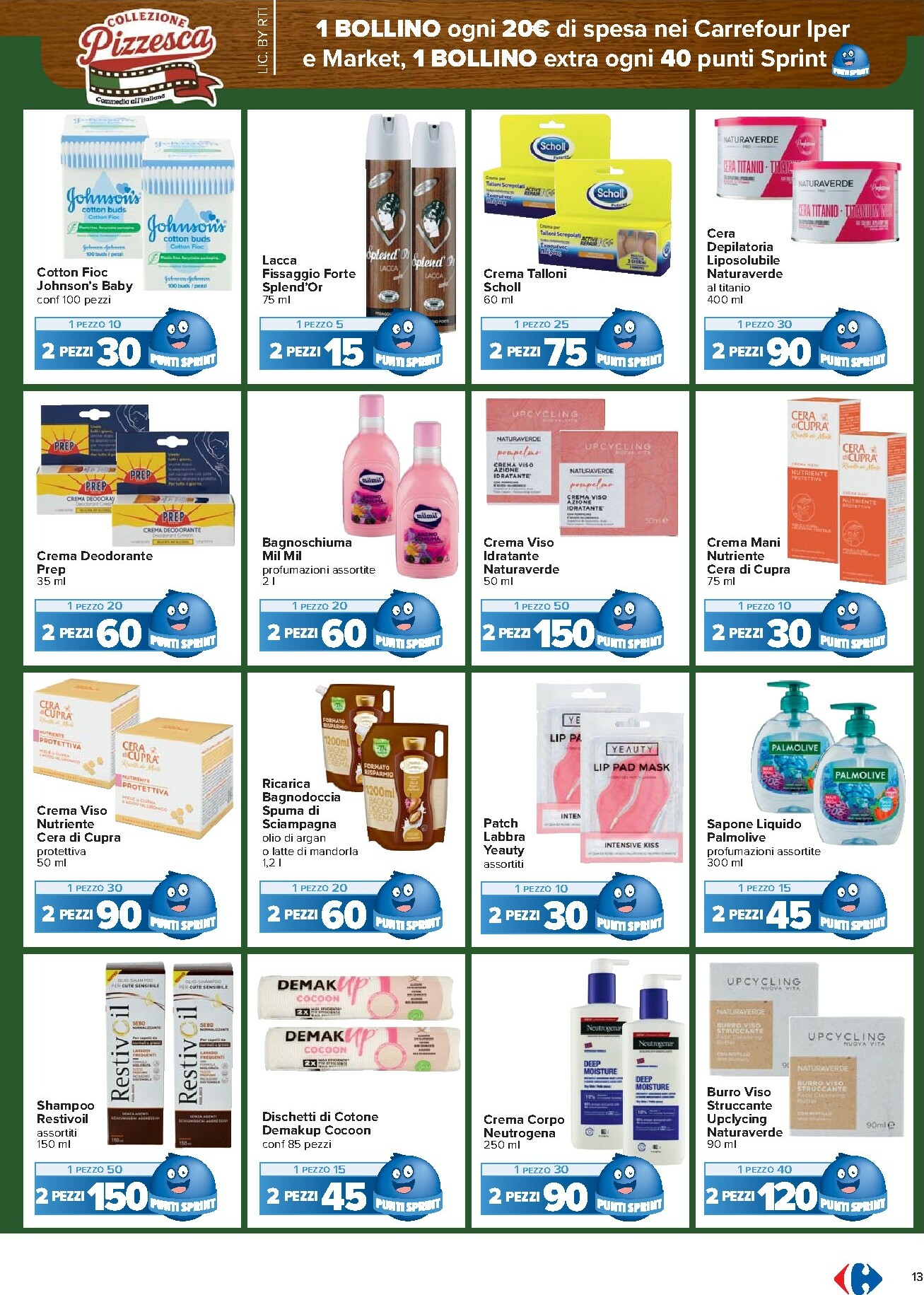 carrefour - Volantino Carrefour - Punti Sprint Payback valido dal 17/02/2026 al 01/03/2026 - page: 13