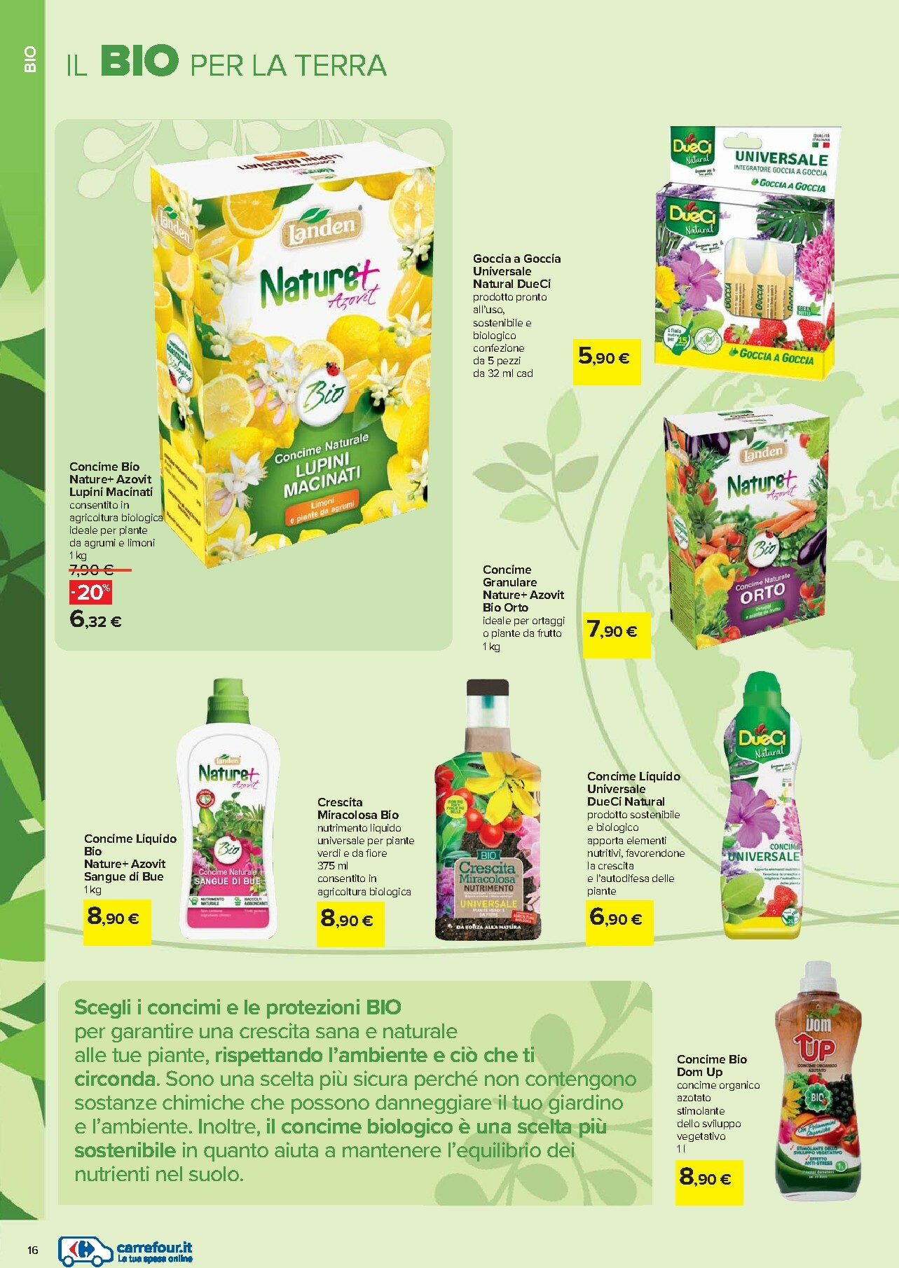 carrefour - Volantino Carrefour - Catalogo giardinaggio valido dal 19/02/2026 al 06/04/2026 - page: 16