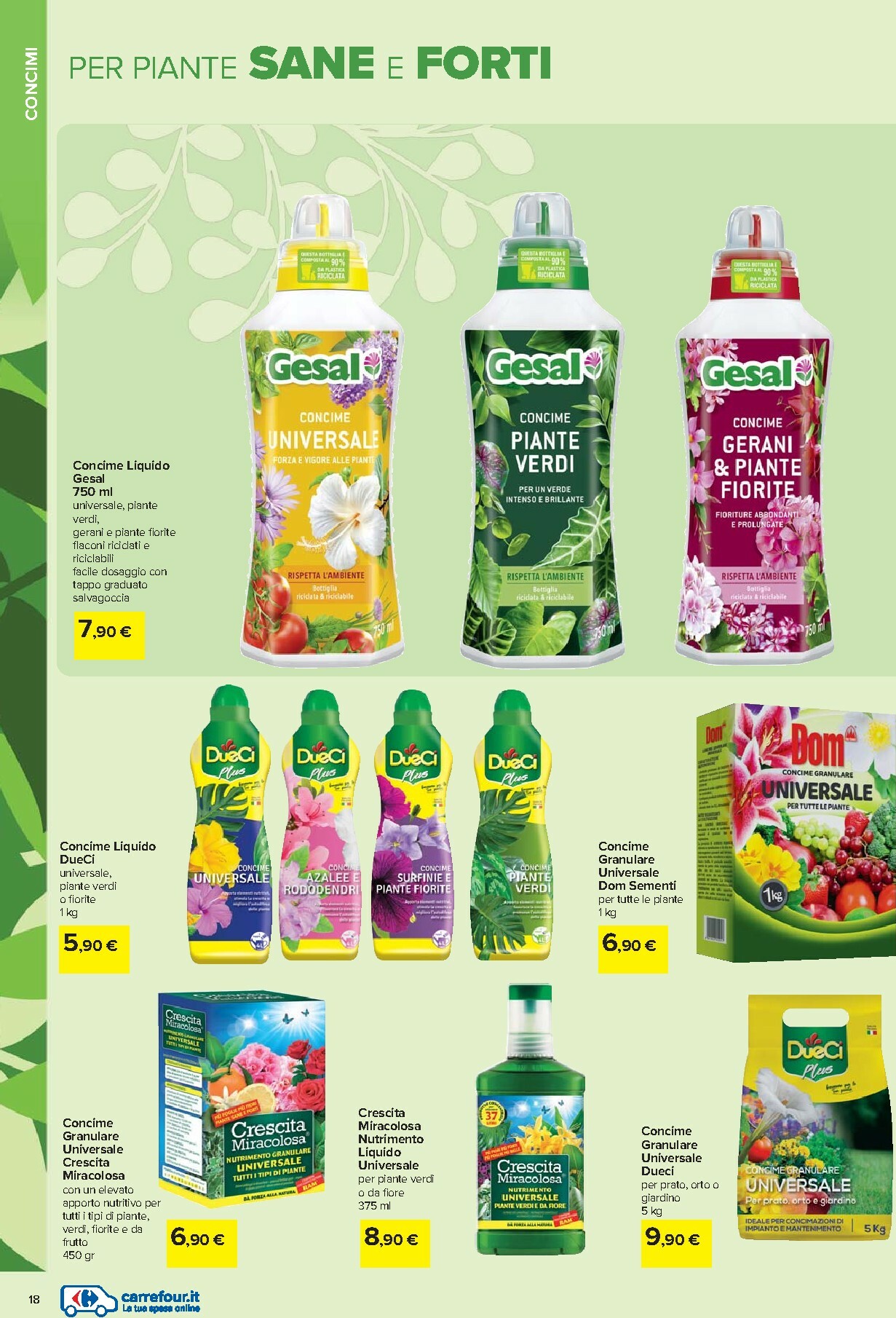 carrefour - Volantino Carrefour - Catalogo giardinaggio valido dal 19/02/2026 al 06/04/2026 - page: 18