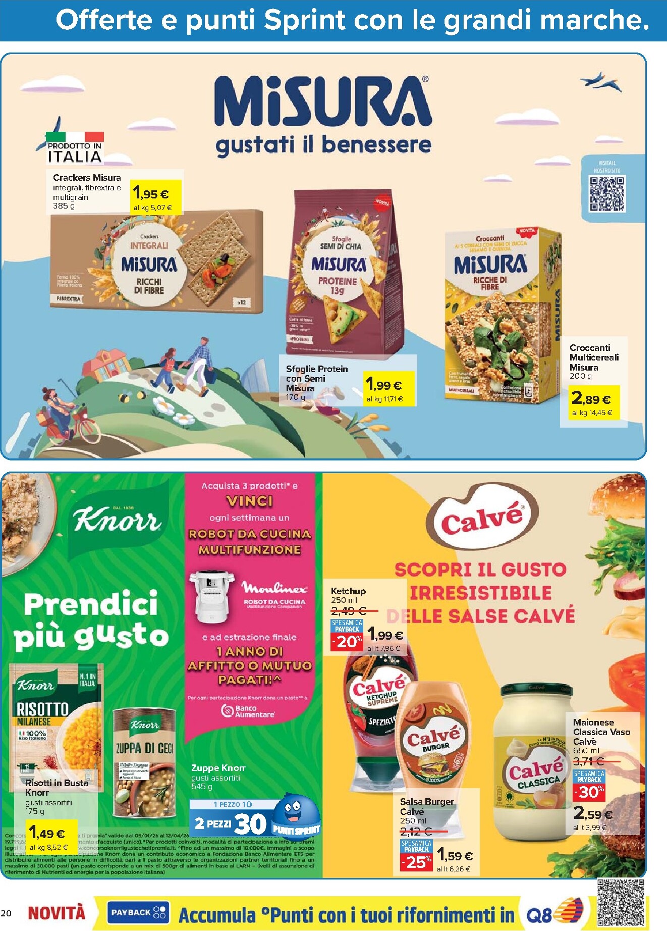 carrefour - Volantino Carrefour - Punti Sprint Payback valido dal 02/03/2026 al 12/03/2026 - page: 20