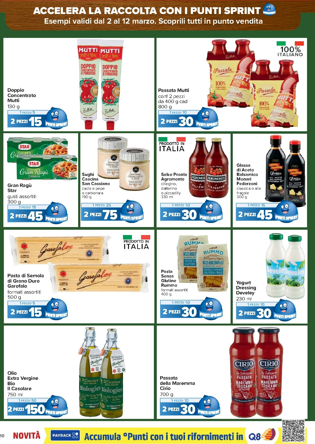 carrefour - Volantino Carrefour - Punti Sprint Payback valido dal 02/03/2026 al 12/03/2026 - page: 10