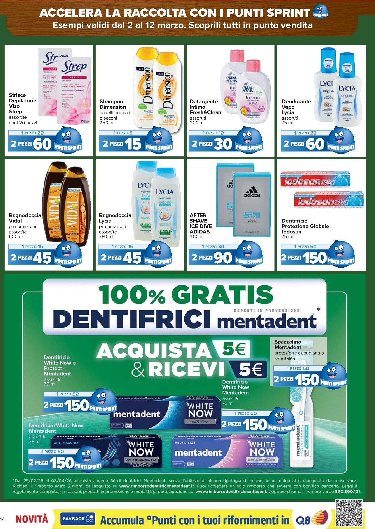 carrefour - Volantino Carrefour - Punti Sprint Payback valido dal 02/03/2026 al 12/03/2026 - page: 14