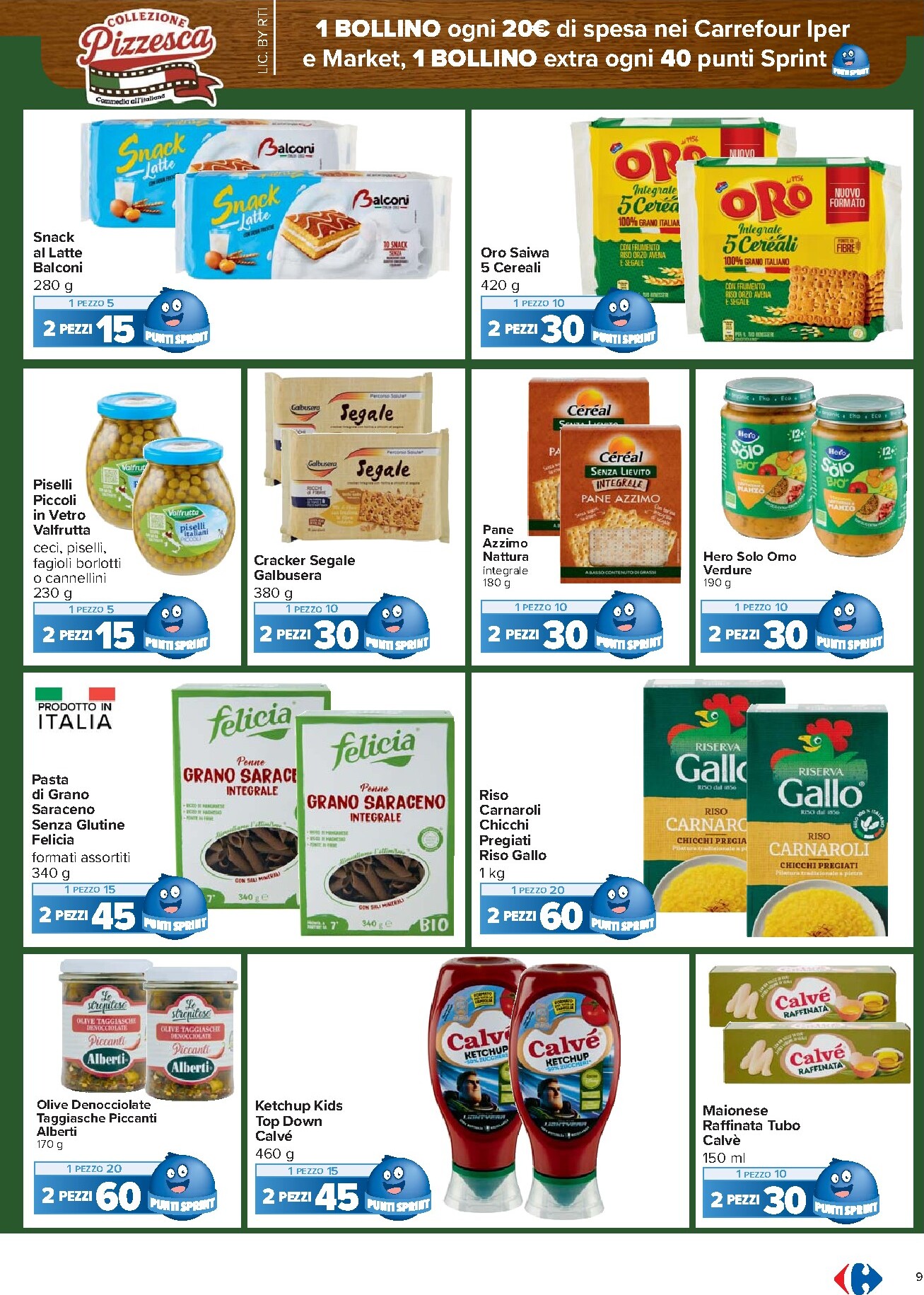 carrefour - Volantino Carrefour - Punti Sprint Payback valido dal 02/03/2026 al 12/03/2026 - page: 9