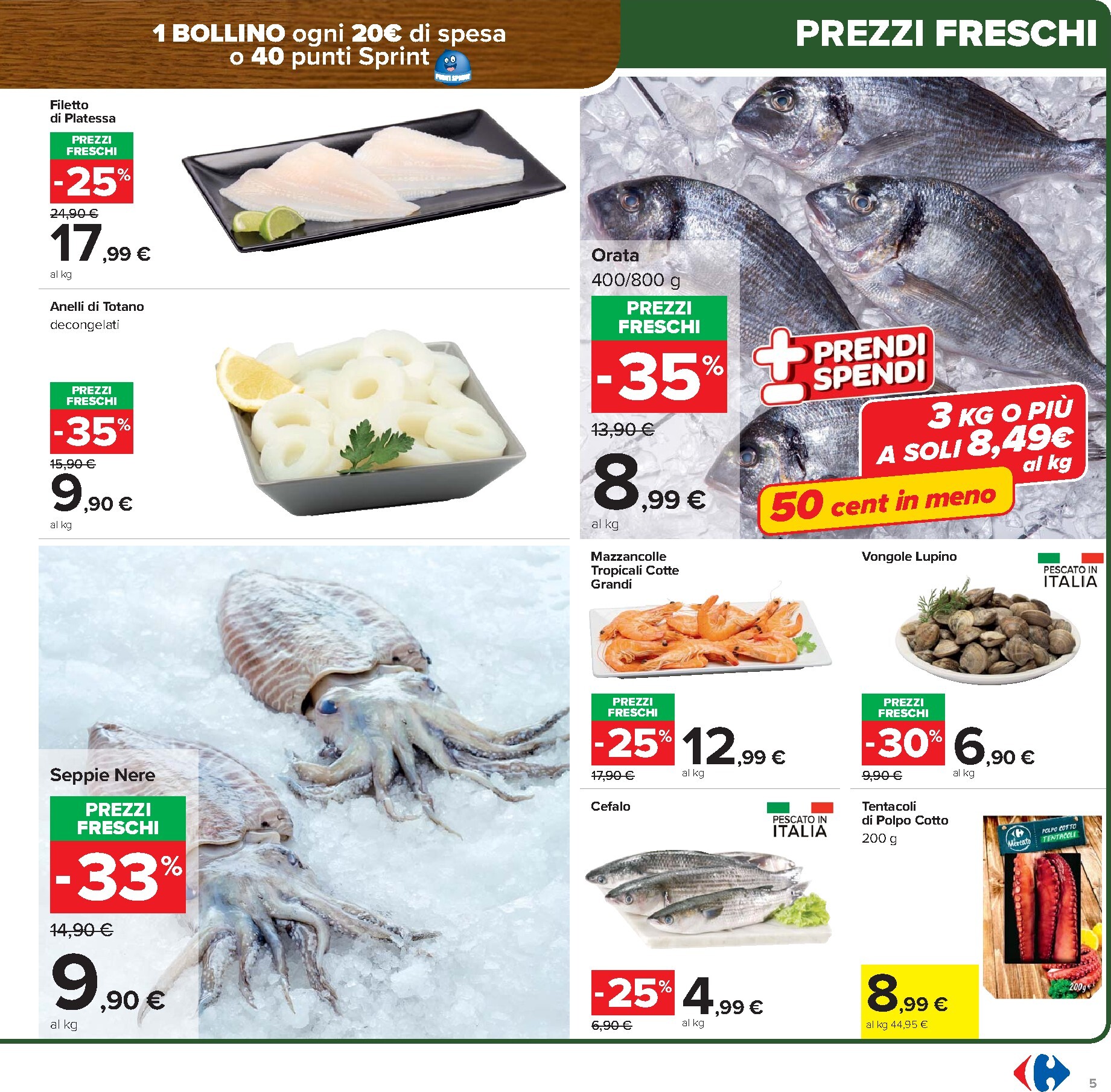 carrefour - Volantino Carrefour - Sottocosto Freschi valido dal 02/03/2026 al 12/03/2026 - page: 5