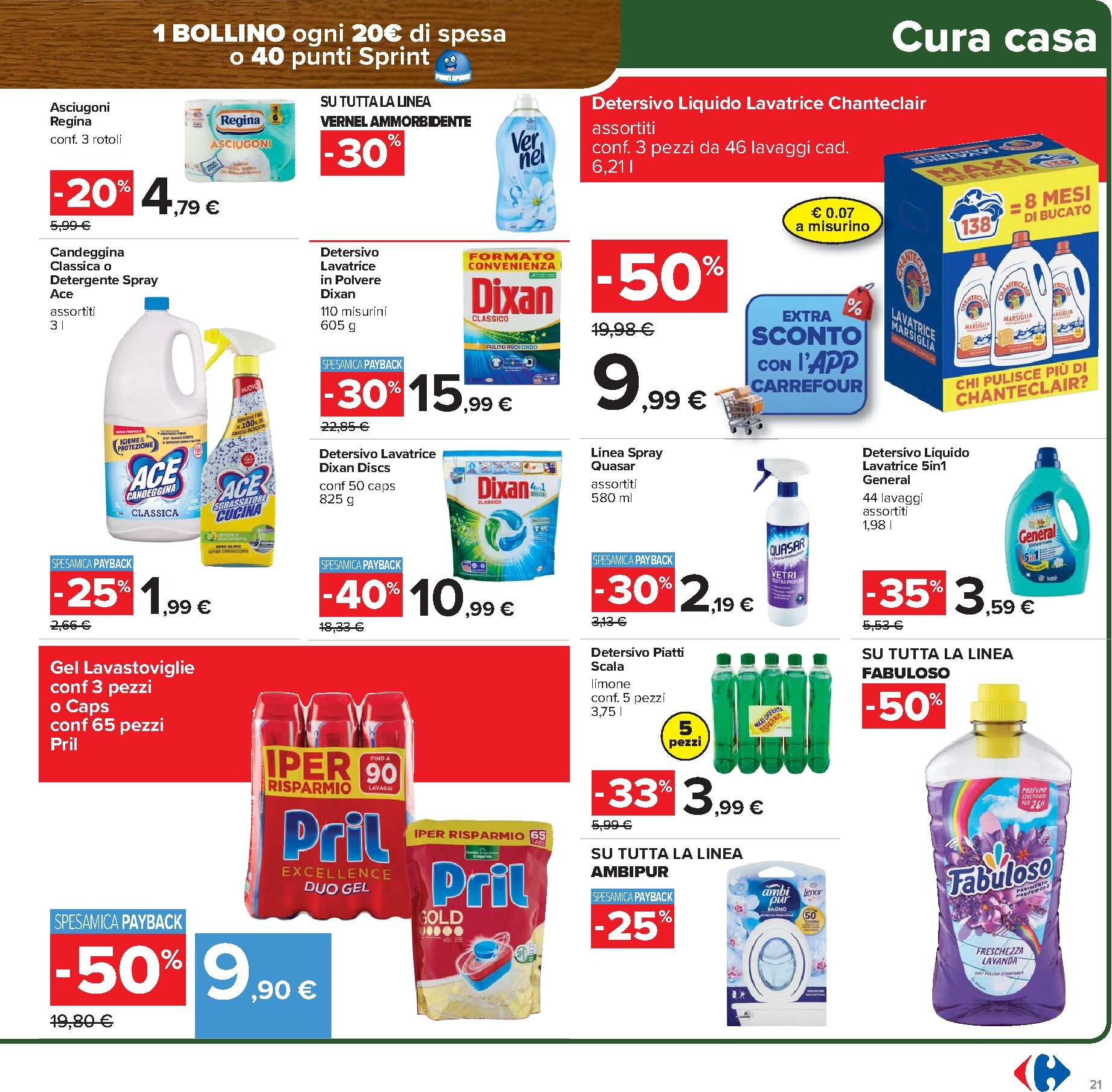 carrefour - Volantino Carrefour - Sottocosto Freschi valido dal 02/03/2026 al 12/03/2026 - page: 21