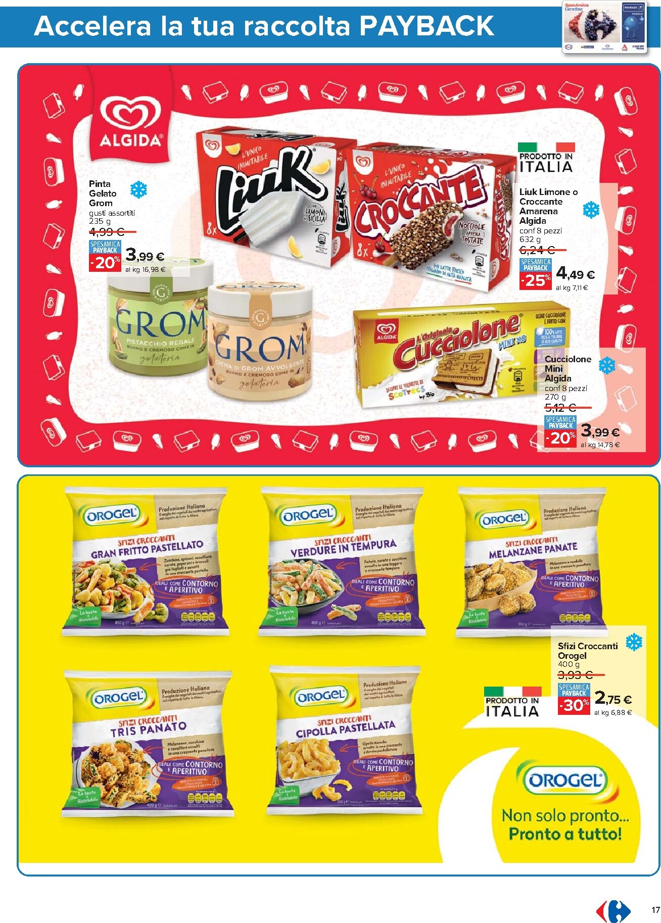 carrefour - Volantino Carrefour - Punti Sprint Payback valido dal 13/03/2026 al 23/03/2026 - page: 17