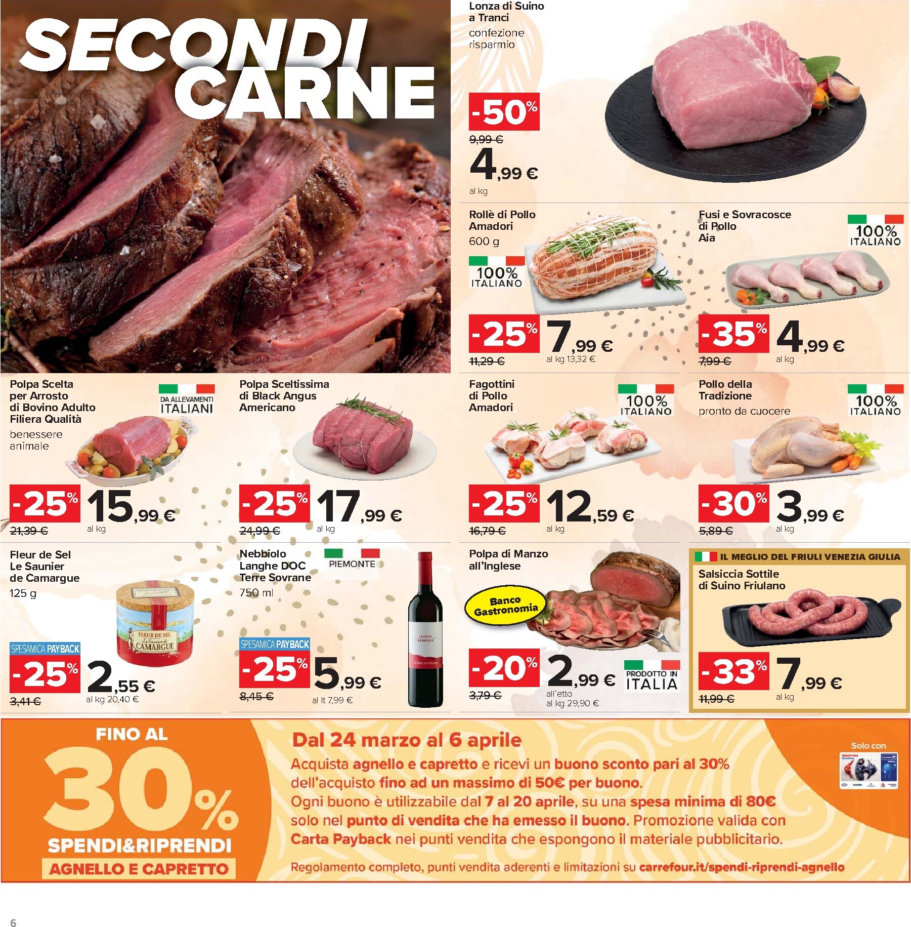 carrefour - Volantino Carrefour valido dal 24/03/2026 al 06/04/2026 - page: 6