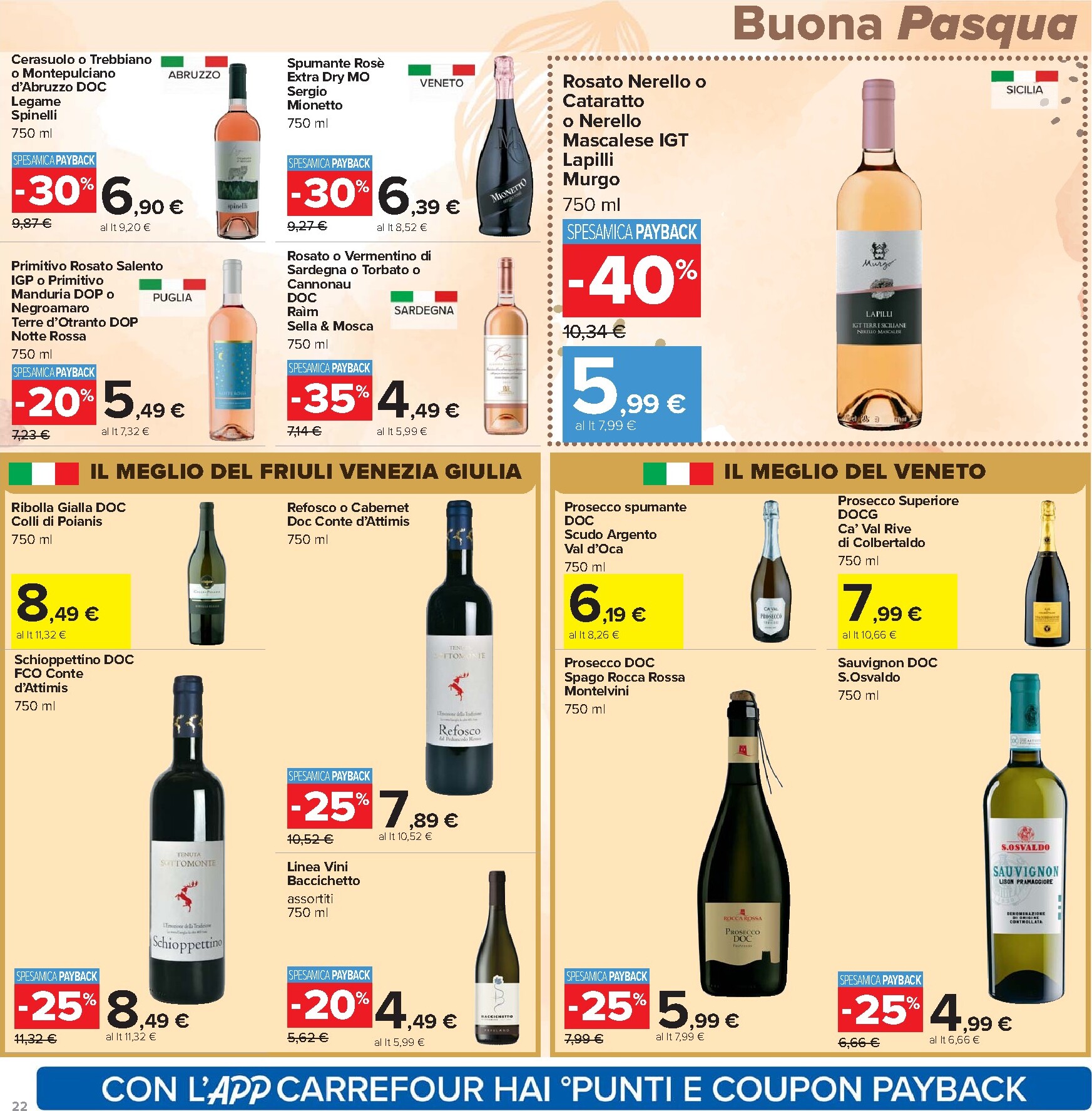 carrefour - Volantino Carrefour valido dal 24/03/2026 al 06/04/2026 - page: 22