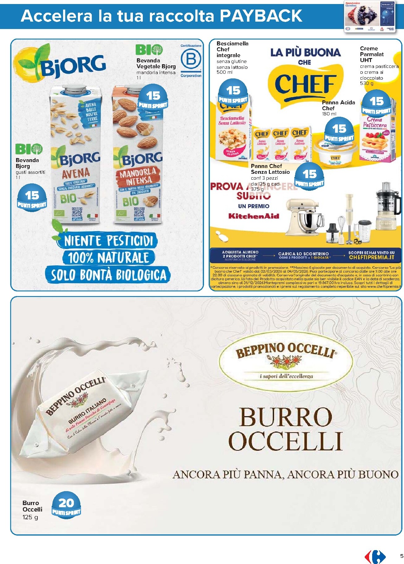 carrefour - Volantino Carrefour - Punti Sprint Payback valido dal 24/03/2026 al 06/04/2026 - page: 5