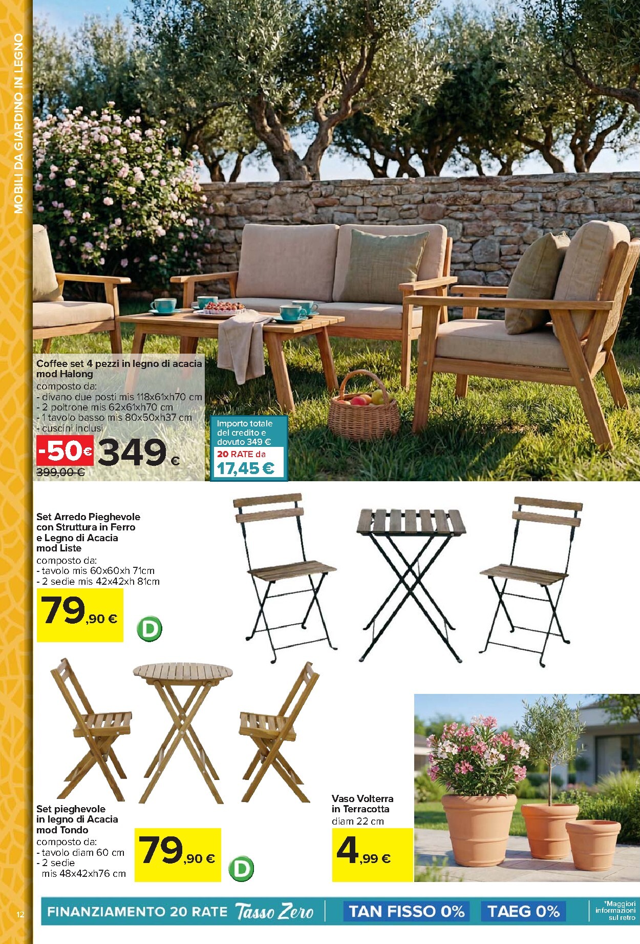 carrefour - Volantino Carrefour - Catalogo arredo giardino valido dal 23/03/2026 al 03/05/2026 - page: 12