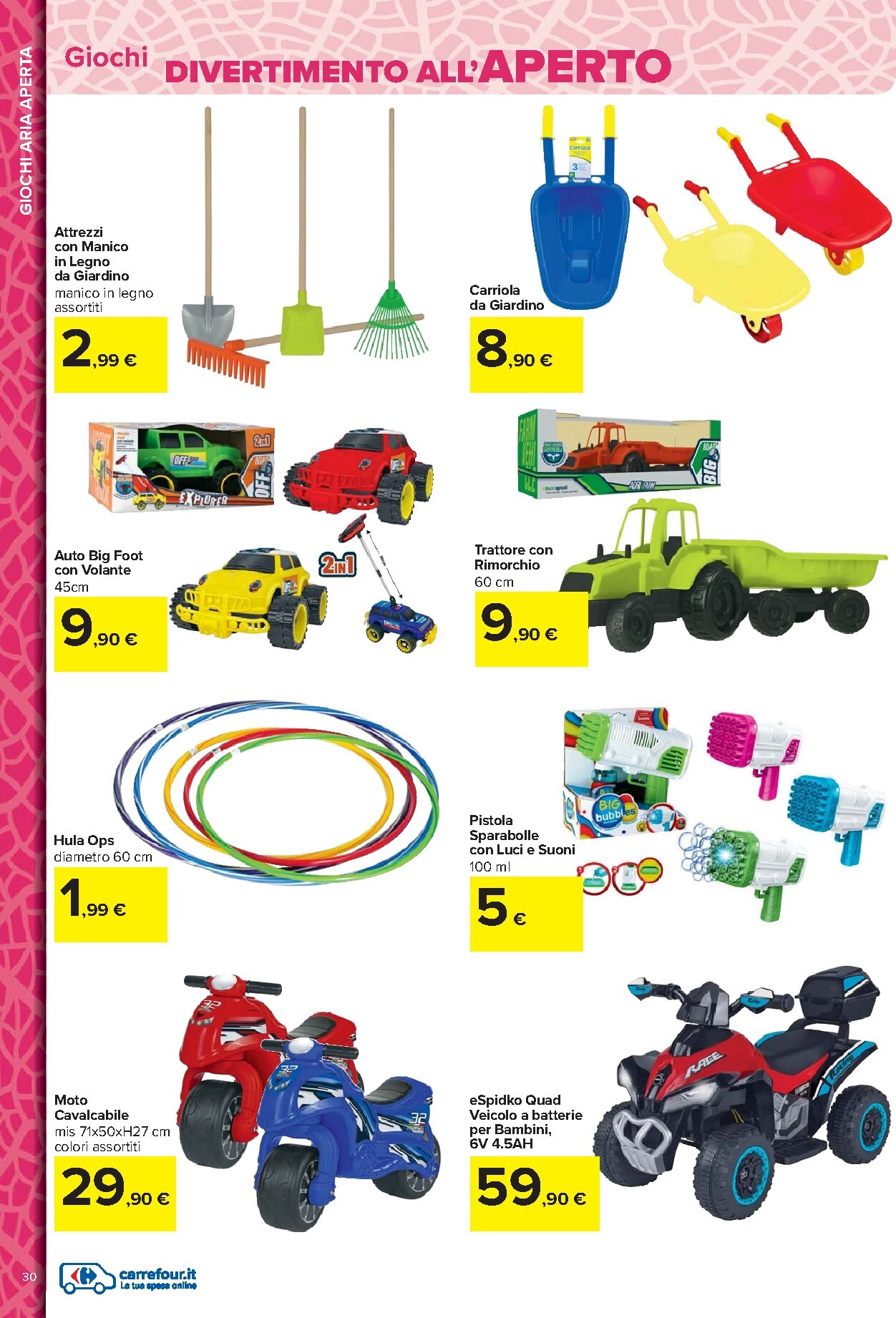 carrefour - Volantino Carrefour - Catalogo arredo giardino valido dal 23/03/2026 al 03/05/2026 - page: 30