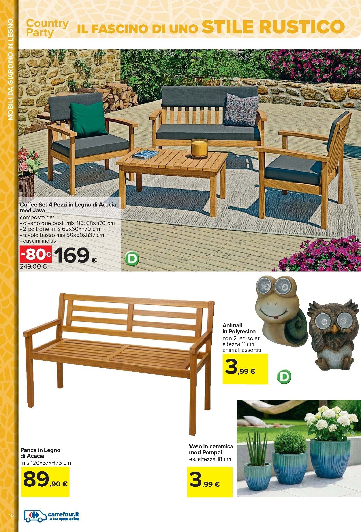 carrefour - Volantino Carrefour - Catalogo arredo giardino valido dal 23/03/2026 al 03/05/2026 - page: 10