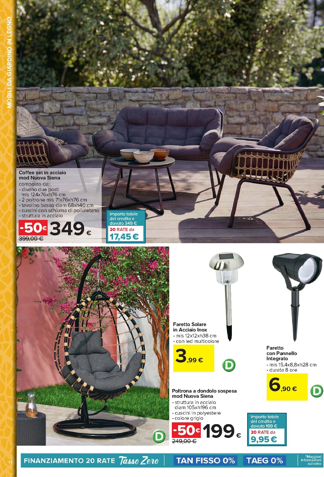 carrefour - Volantino Carrefour - Catalogo arredo giardino valido dal 23/03/2026 al 03/05/2026 - page: 14