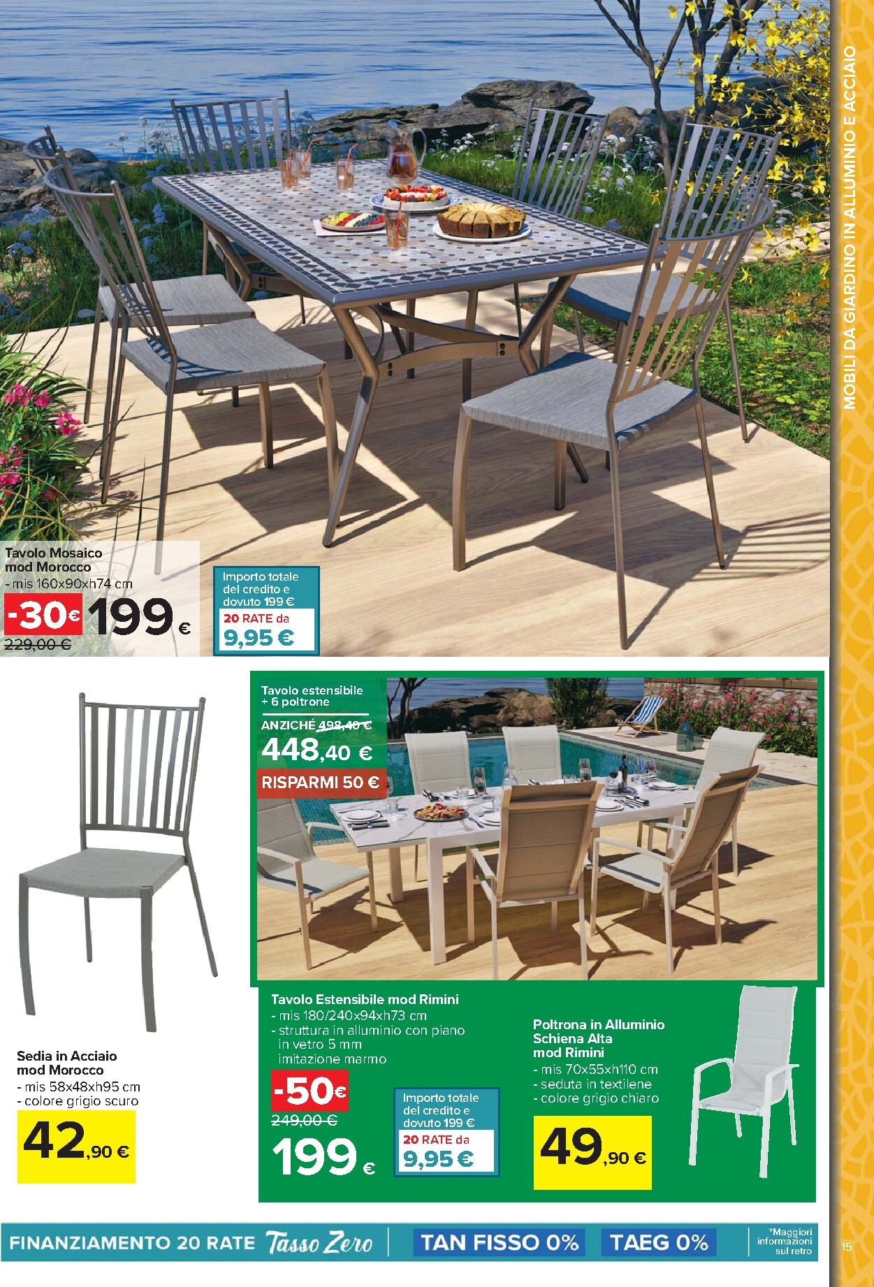 carrefour - Volantino Carrefour - Catalogo arredo giardino valido dal 23/03/2026 al 03/05/2026 - page: 15