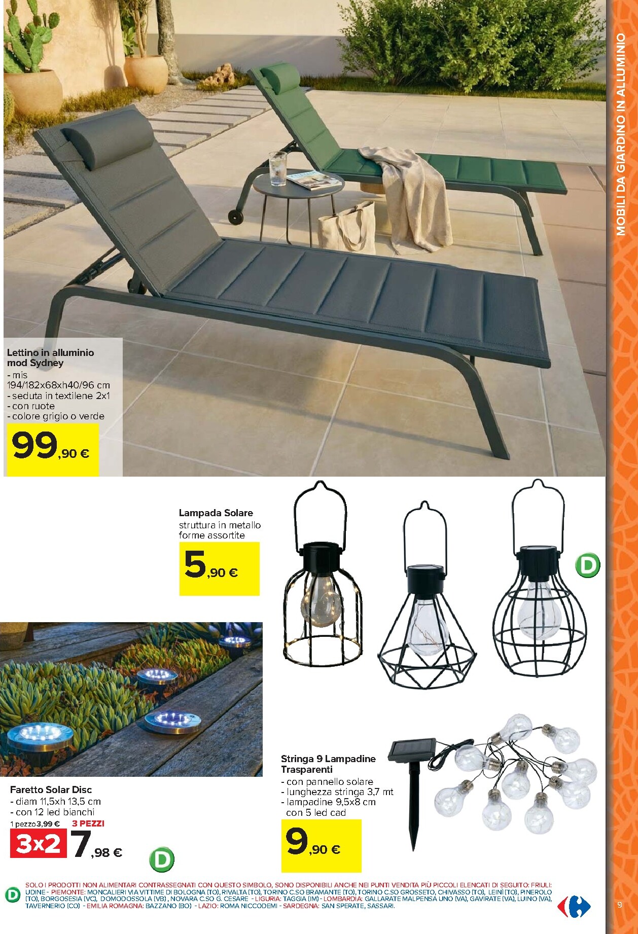carrefour - Volantino Carrefour - Catalogo arredo giardino valido dal 23/03/2026 al 03/05/2026 - page: 9