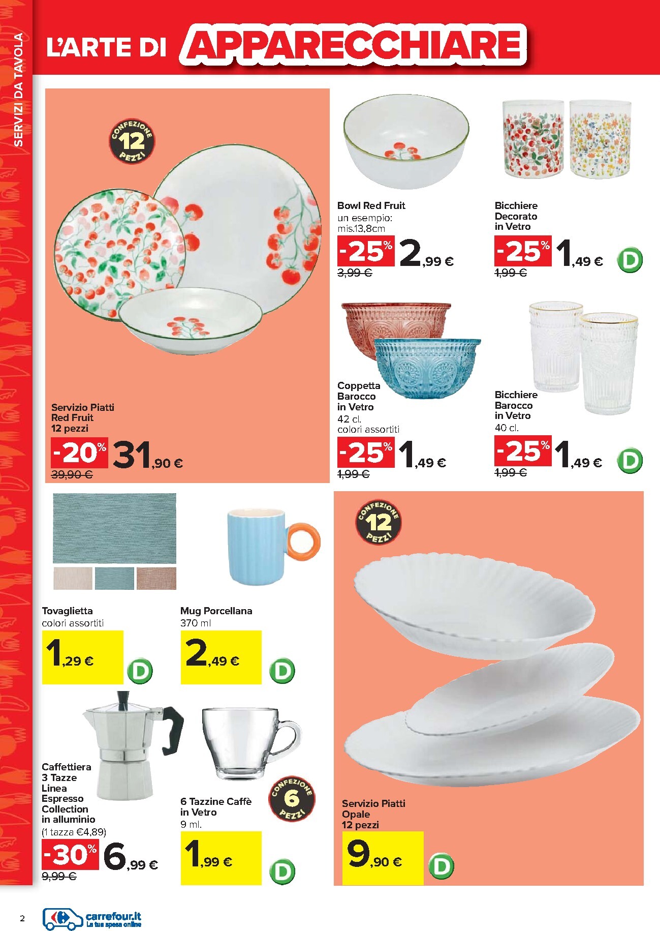 carrefour - Volantino Carrefour - Catalogo casa valido dal 30/03/2026 al 31/07/2026 - page: 2