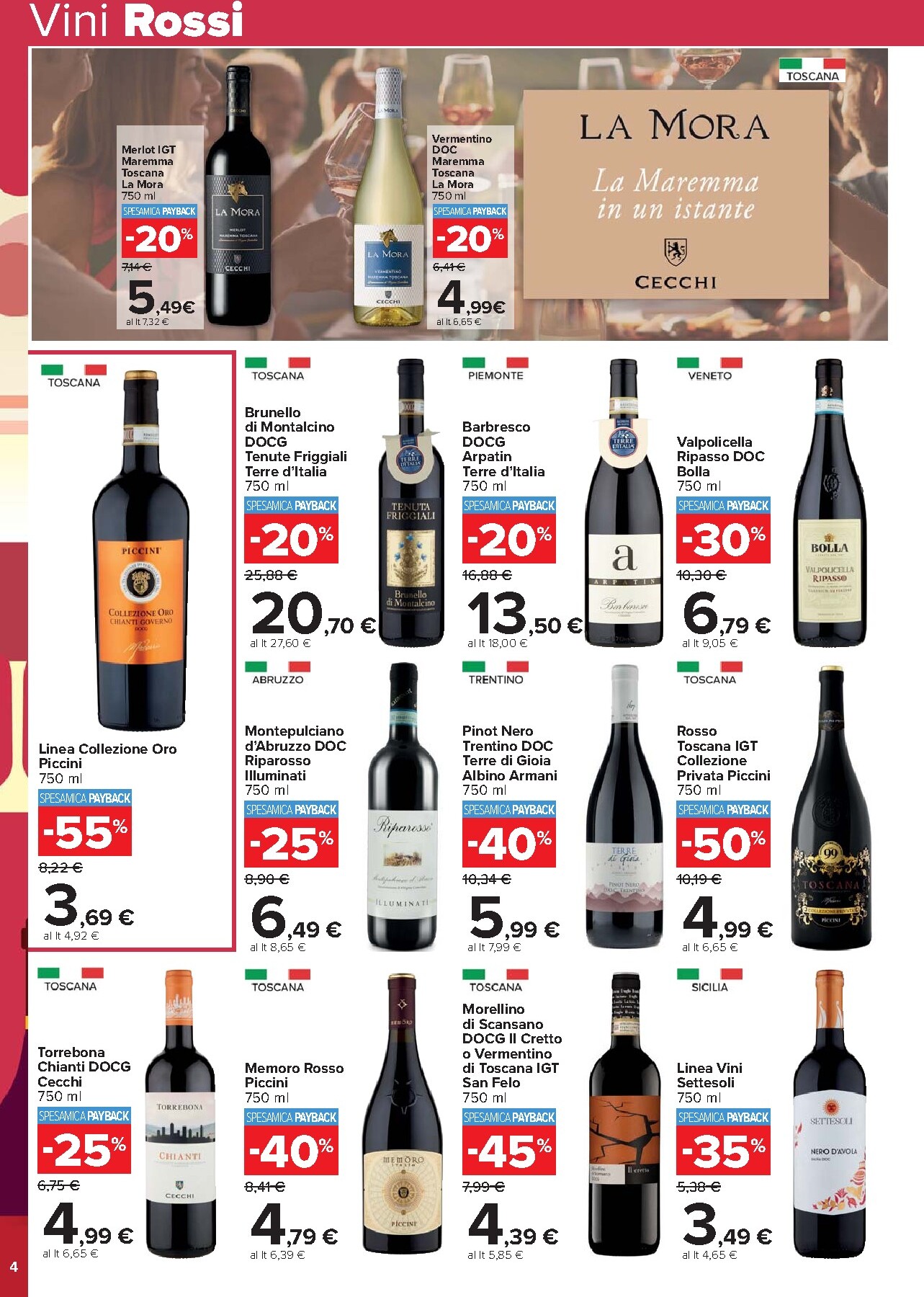 carrefour - Volantino Carrefour - Speciale vini valido dal 24/03/2026 al 06/04/2026 - page: 4