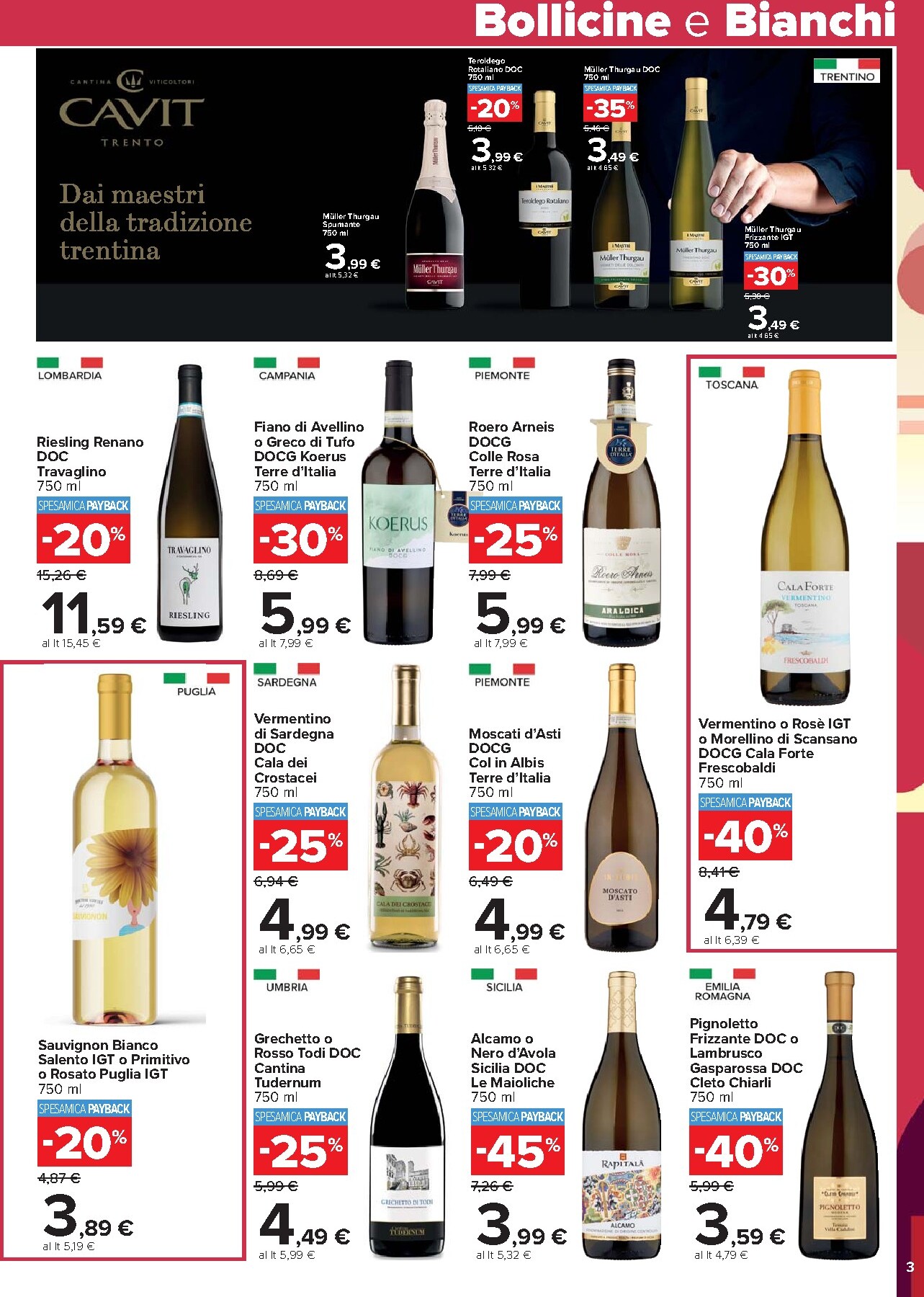 carrefour - Volantino Carrefour - Speciale vini valido dal 24/03/2026 al 06/04/2026 - page: 3