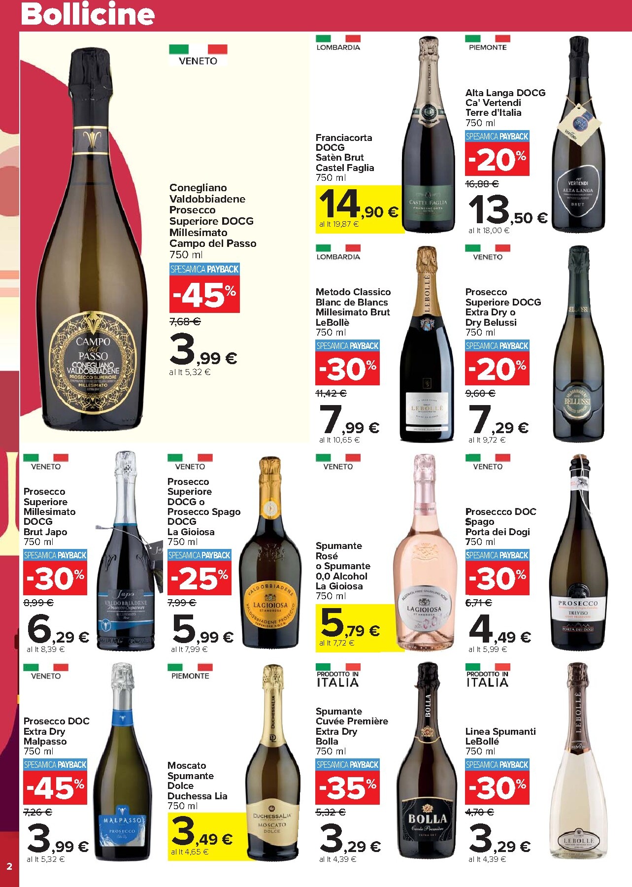 carrefour - Volantino Carrefour - Speciale vini valido dal 24/03/2026 al 06/04/2026 - page: 2