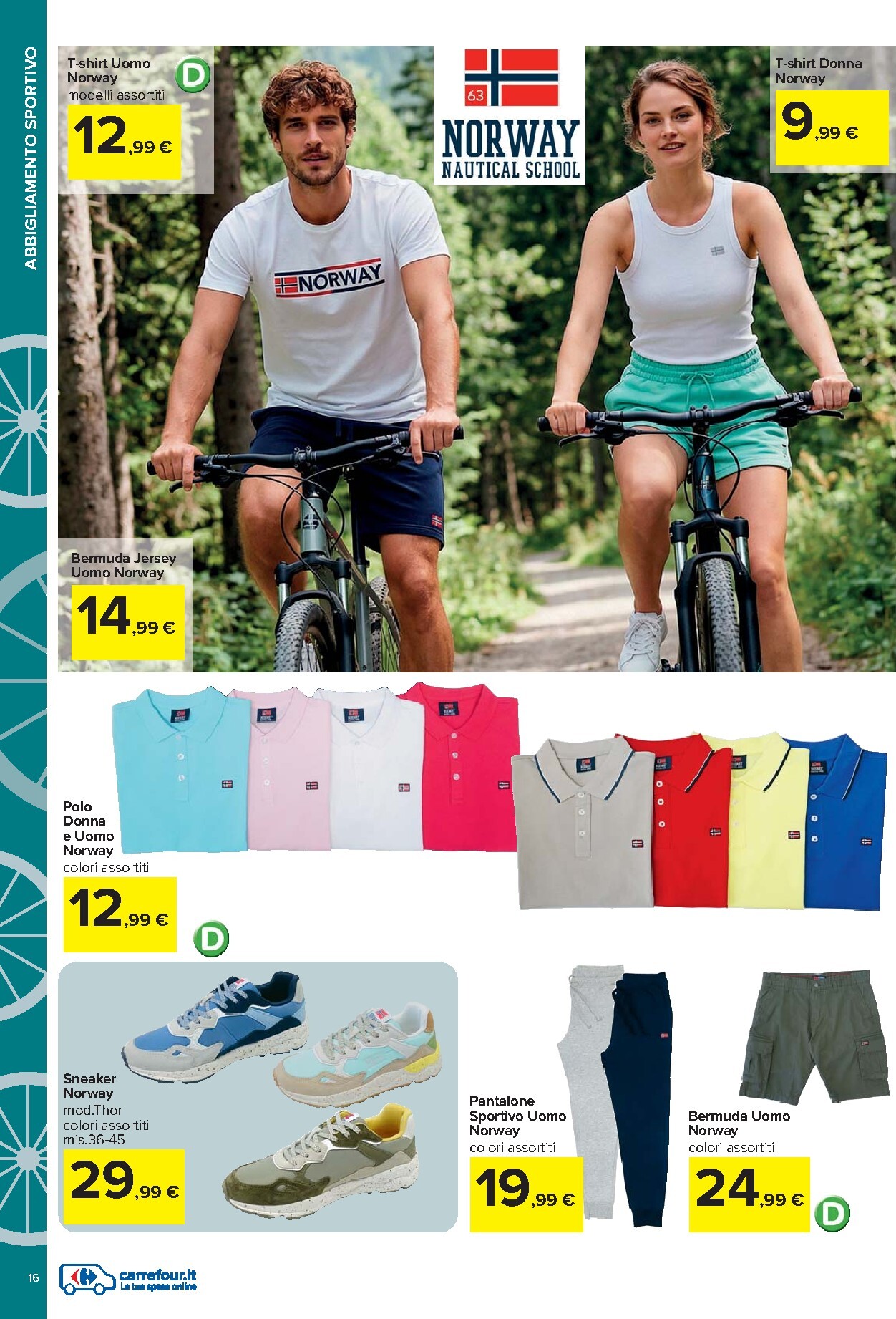 carrefour - Volantino Carrefour - Catalogo bici per la prossima settimana dal lunedì 20/04/2026 al lunedì 25/05/2026 - page: 16