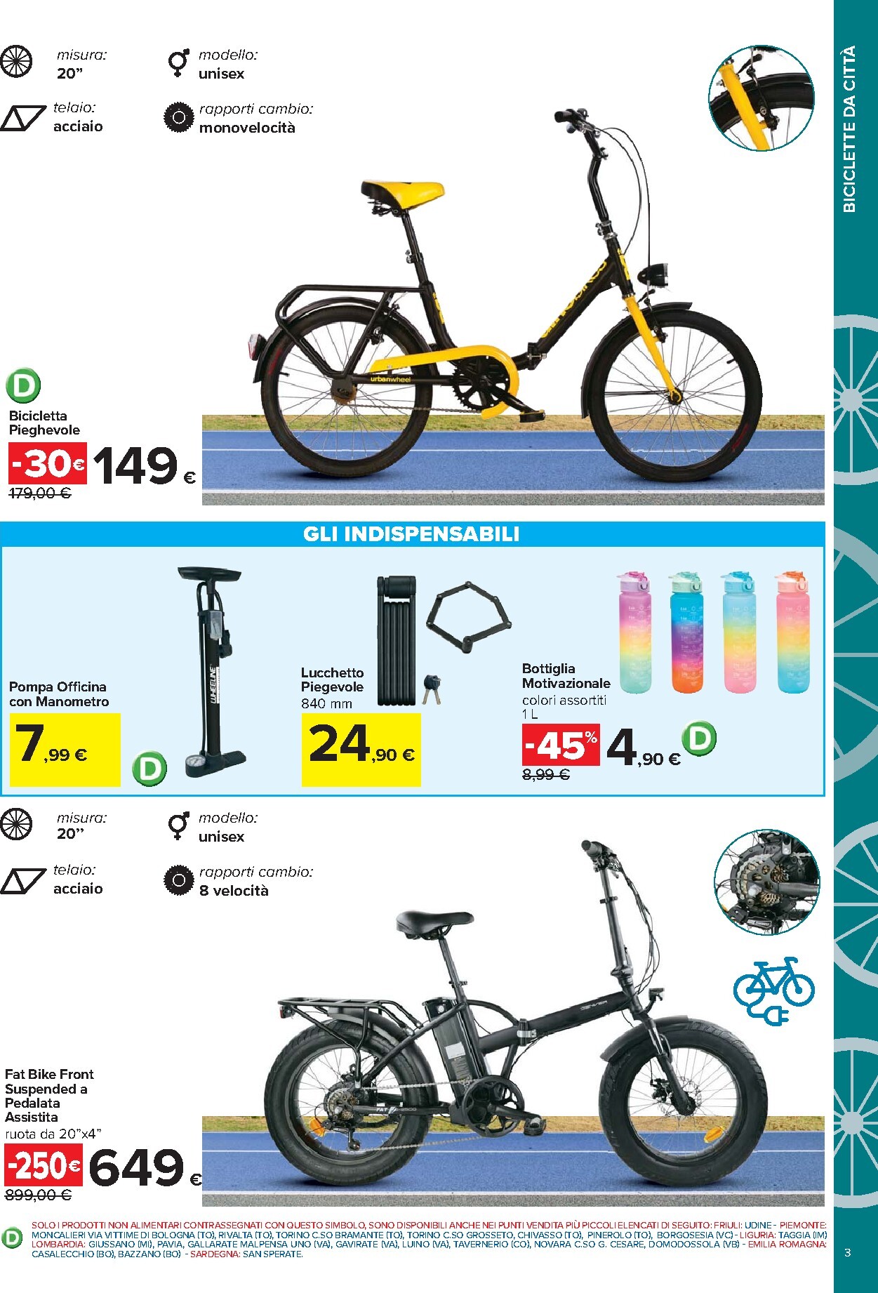 carrefour - Volantino Carrefour - Catalogo bici per la prossima settimana dal lunedì 20/04/2026 al lunedì 25/05/2026 - page: 3