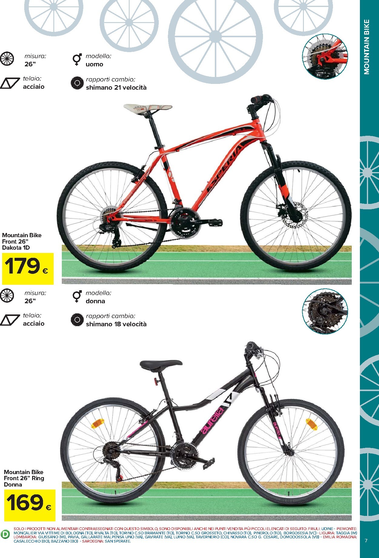 carrefour - Volantino Carrefour - Catalogo bici per la prossima settimana dal lunedì 20/04/2026 al lunedì 25/05/2026 - page: 7