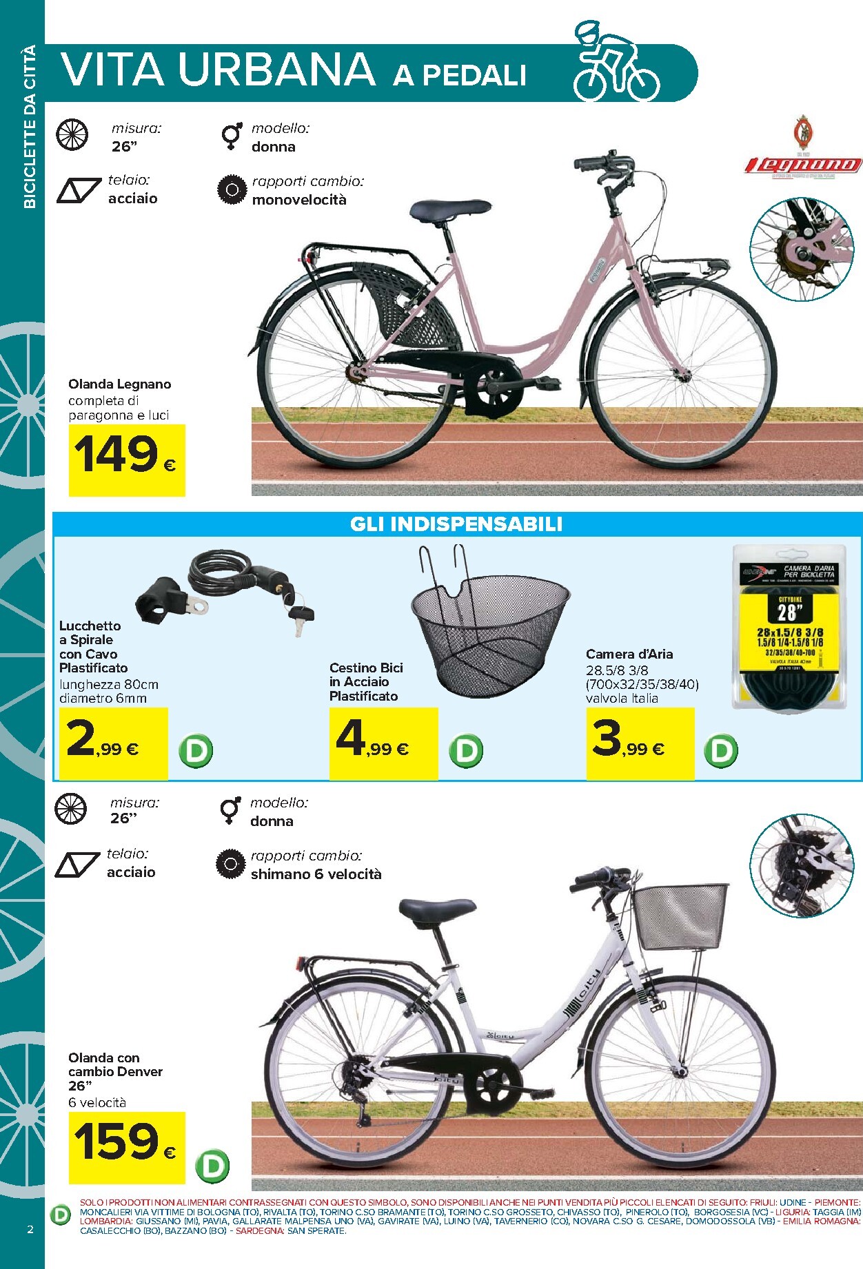 carrefour - Volantino Carrefour - Catalogo bici per la prossima settimana dal lunedì 20/04/2026 al lunedì 25/05/2026 - page: 2