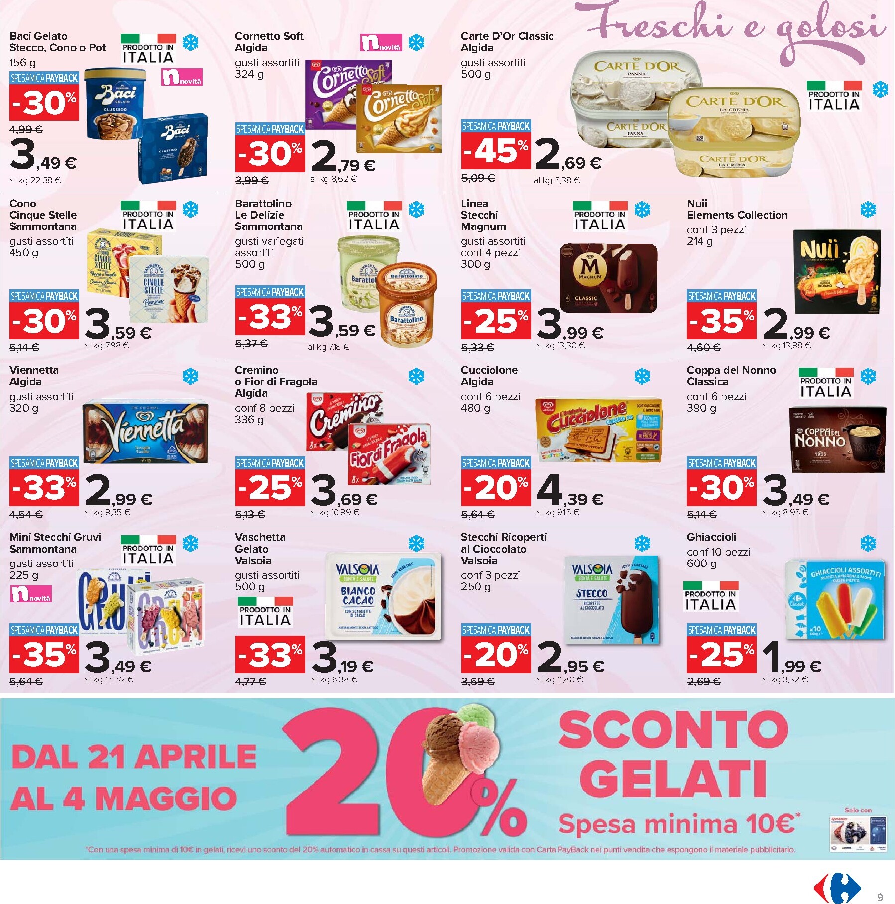 carrefour - Volantino Carrefour per la prossima settimana dal martedì 21/04/2026 al lunedì 04/05/2026 - page: 9