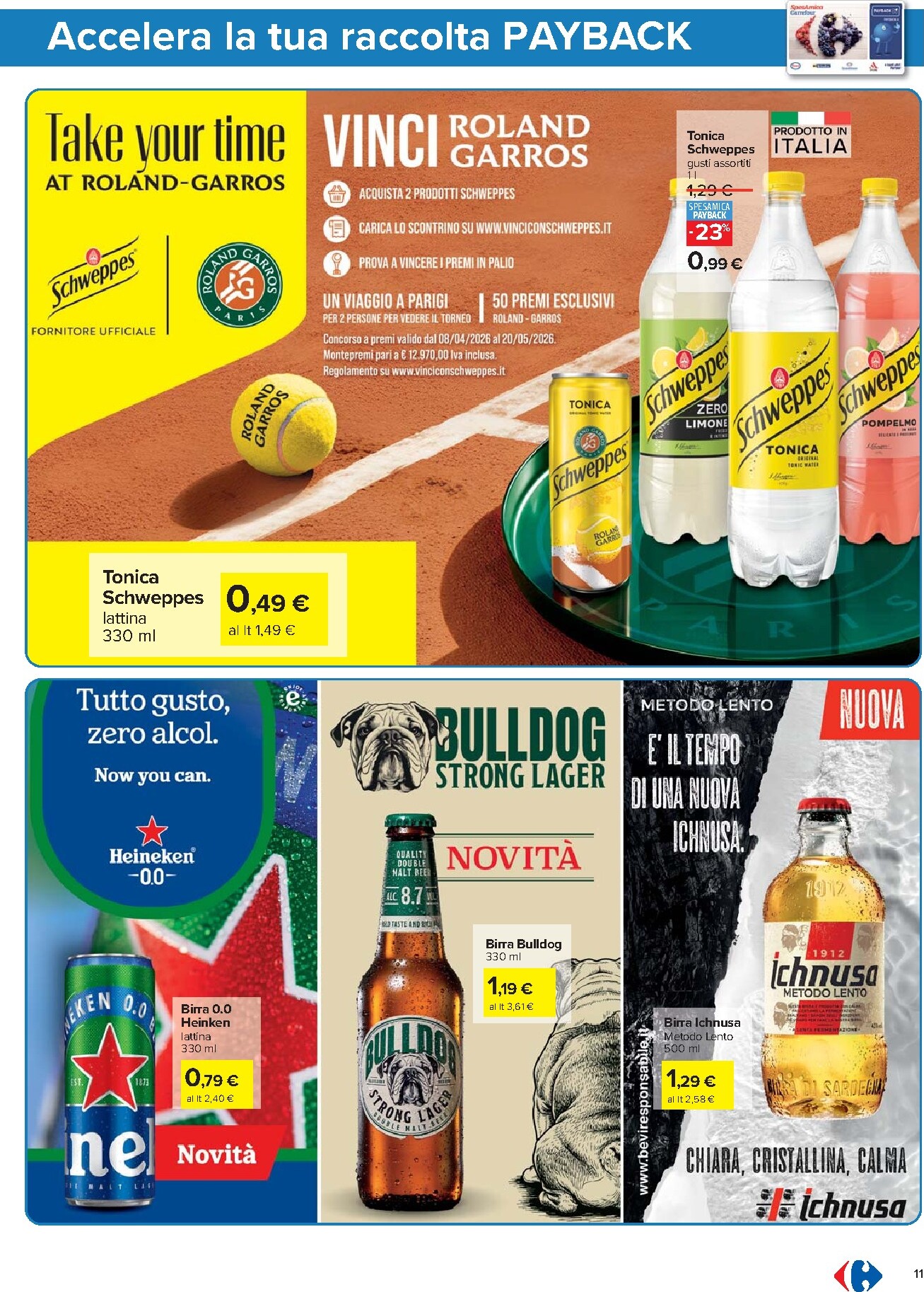 carrefour - Volantino Carrefour - Punti Sprint Payback per la prossima settimana dal martedì 21/04/2026 al lunedì 04/05/2026 - page: 11