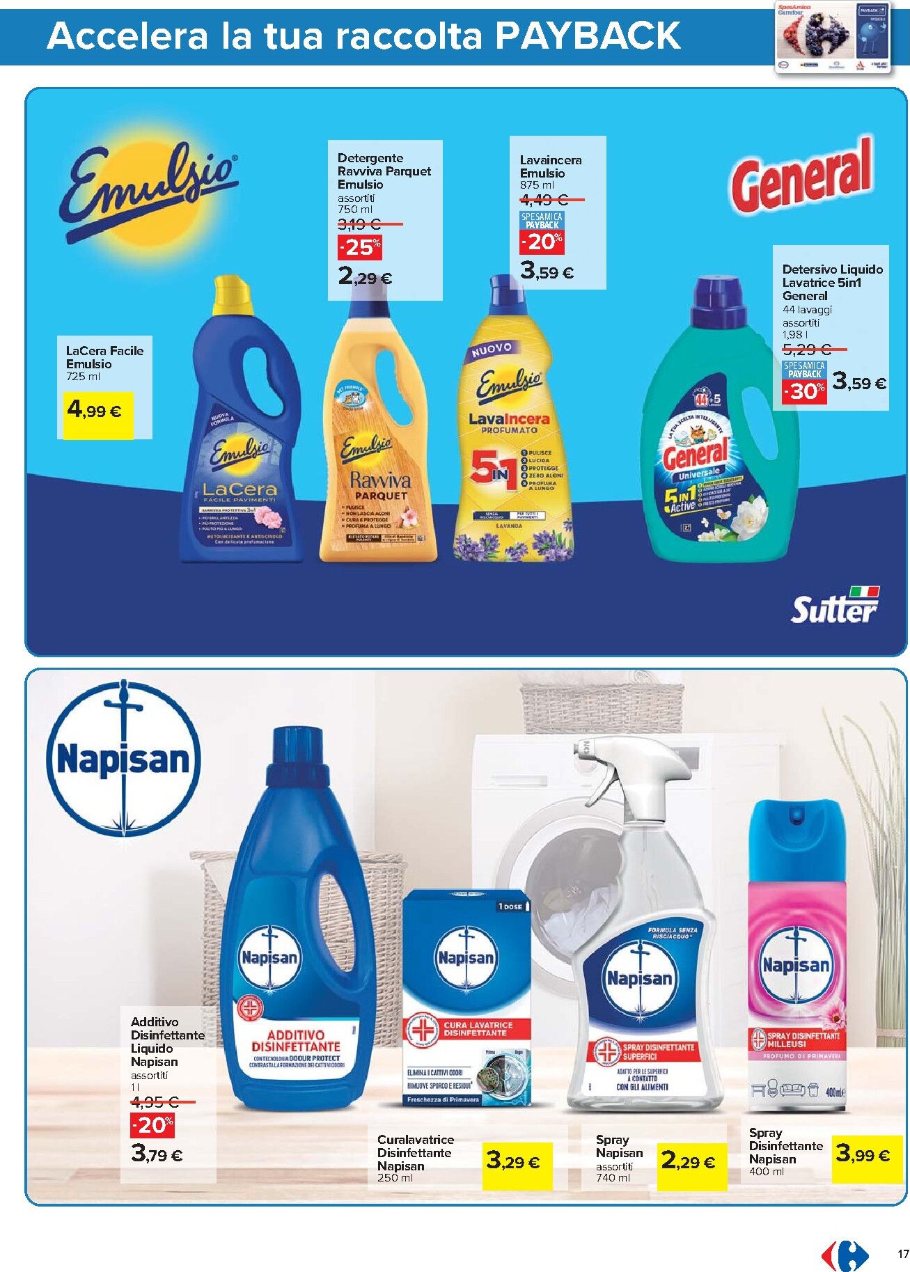 carrefour - Volantino Carrefour - Punti Sprint Payback per la prossima settimana dal martedì 21/04/2026 al lunedì 04/05/2026 - page: 17
