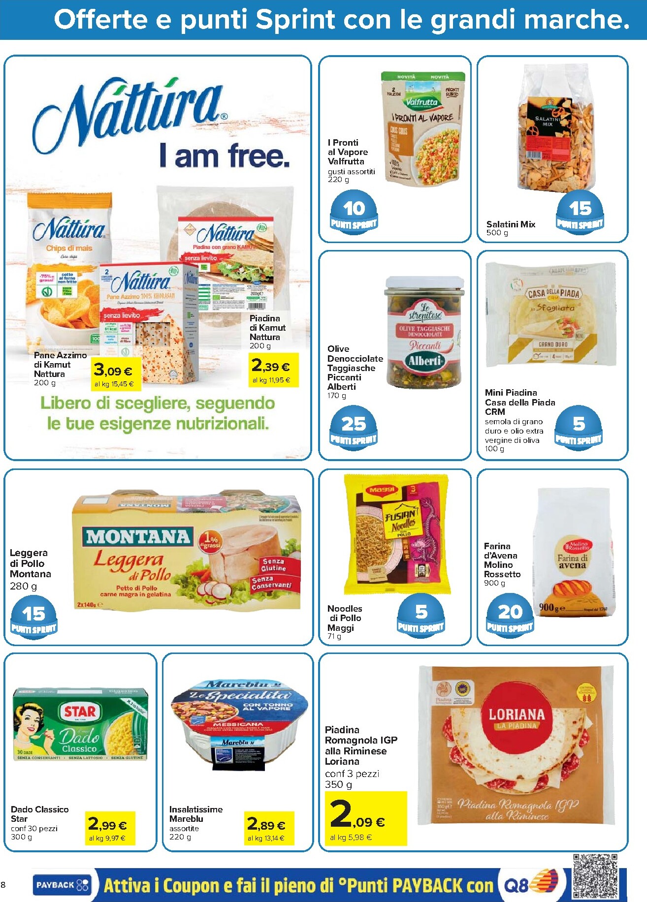 carrefour - Volantino Carrefour - Punti Sprint Payback per la prossima settimana dal martedì 21/04/2026 al lunedì 04/05/2026 - page: 8