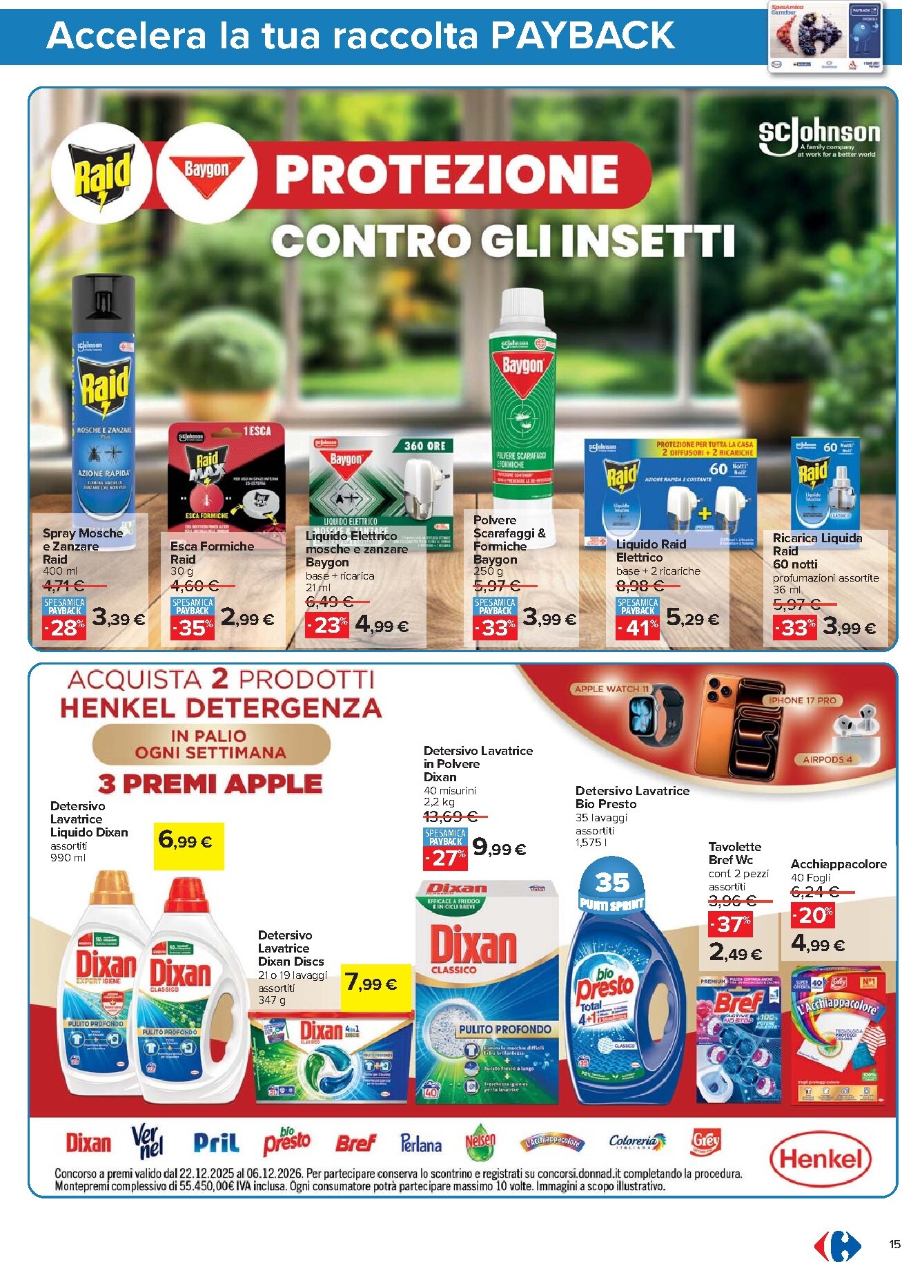 carrefour - Volantino Carrefour - Punti Sprint Payback per la prossima settimana dal martedì 05/05/2026 al lunedì 18/05/2026 - page: 15
